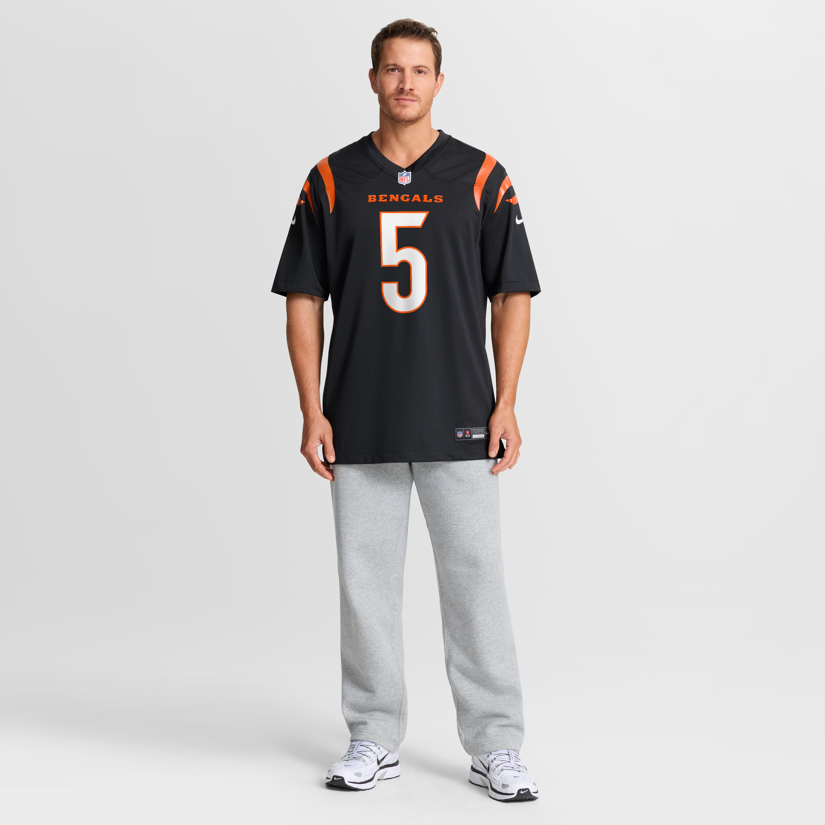 Tee Higgins Cincinnati Bengals Alternate Game Jersey - Black - Image 8