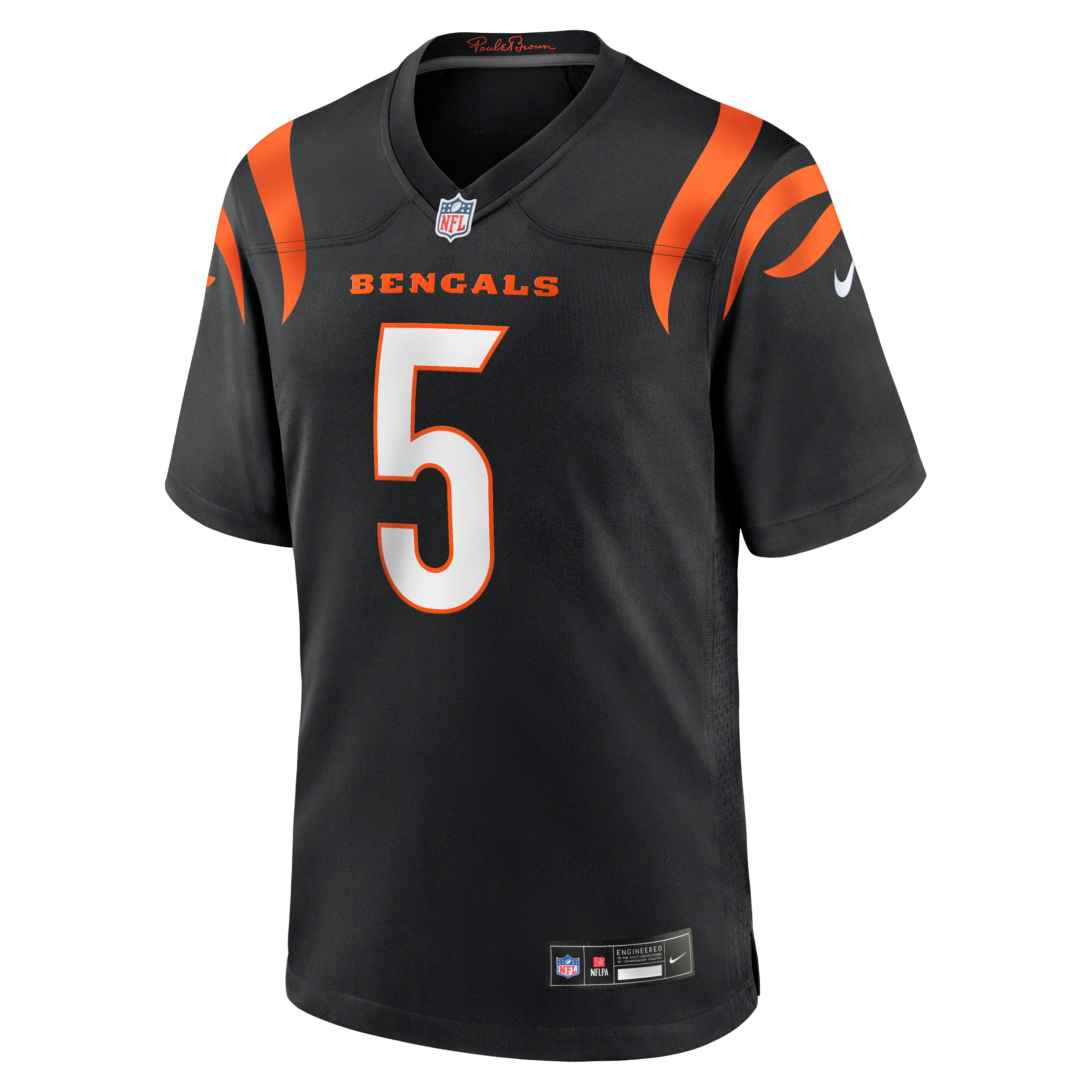 Tee Higgins Cincinnati Bengals Alternate Game Jersey - Black - Image 3