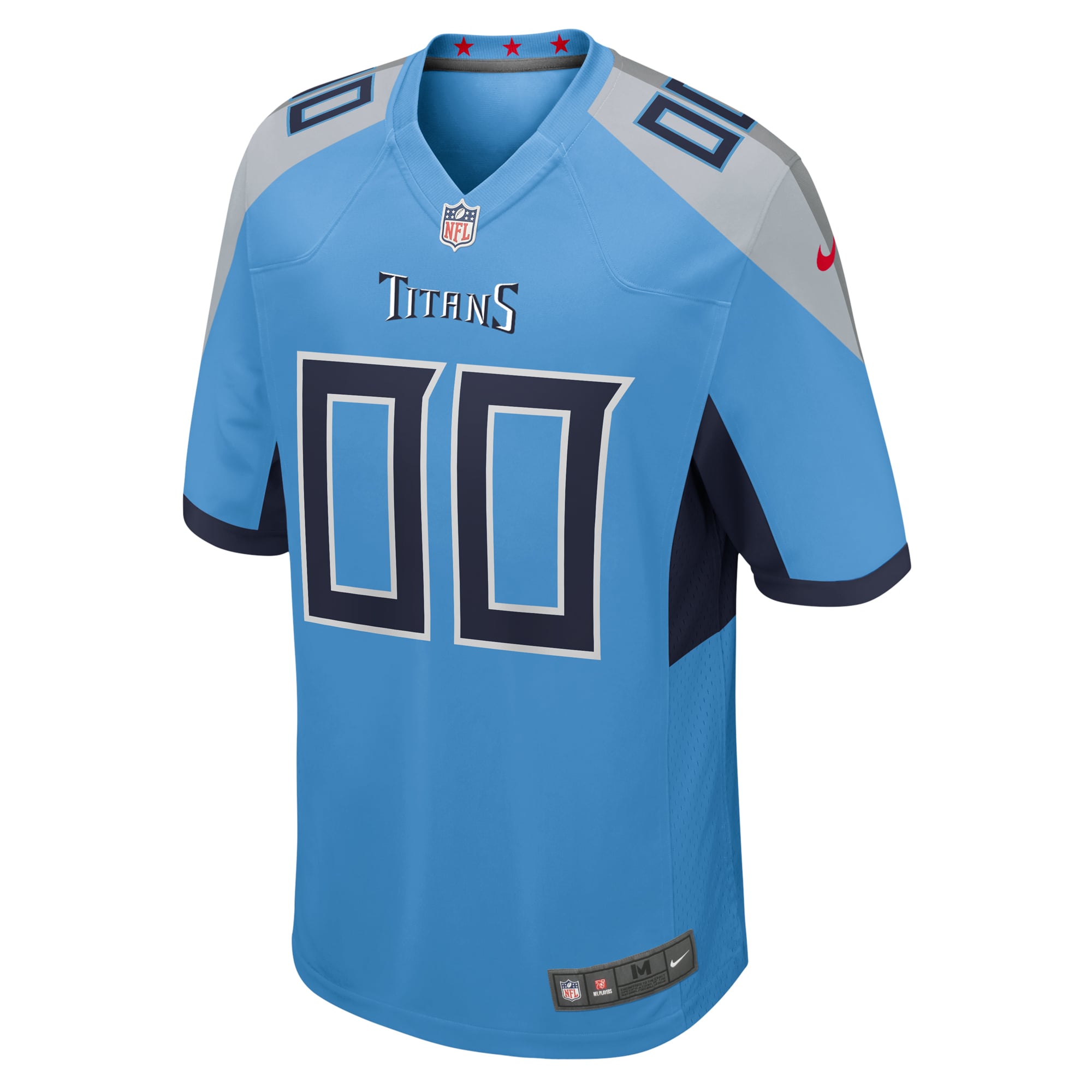 Tennessee Titans Alternate Custom Game Jersey - Light Blue - Image 3
