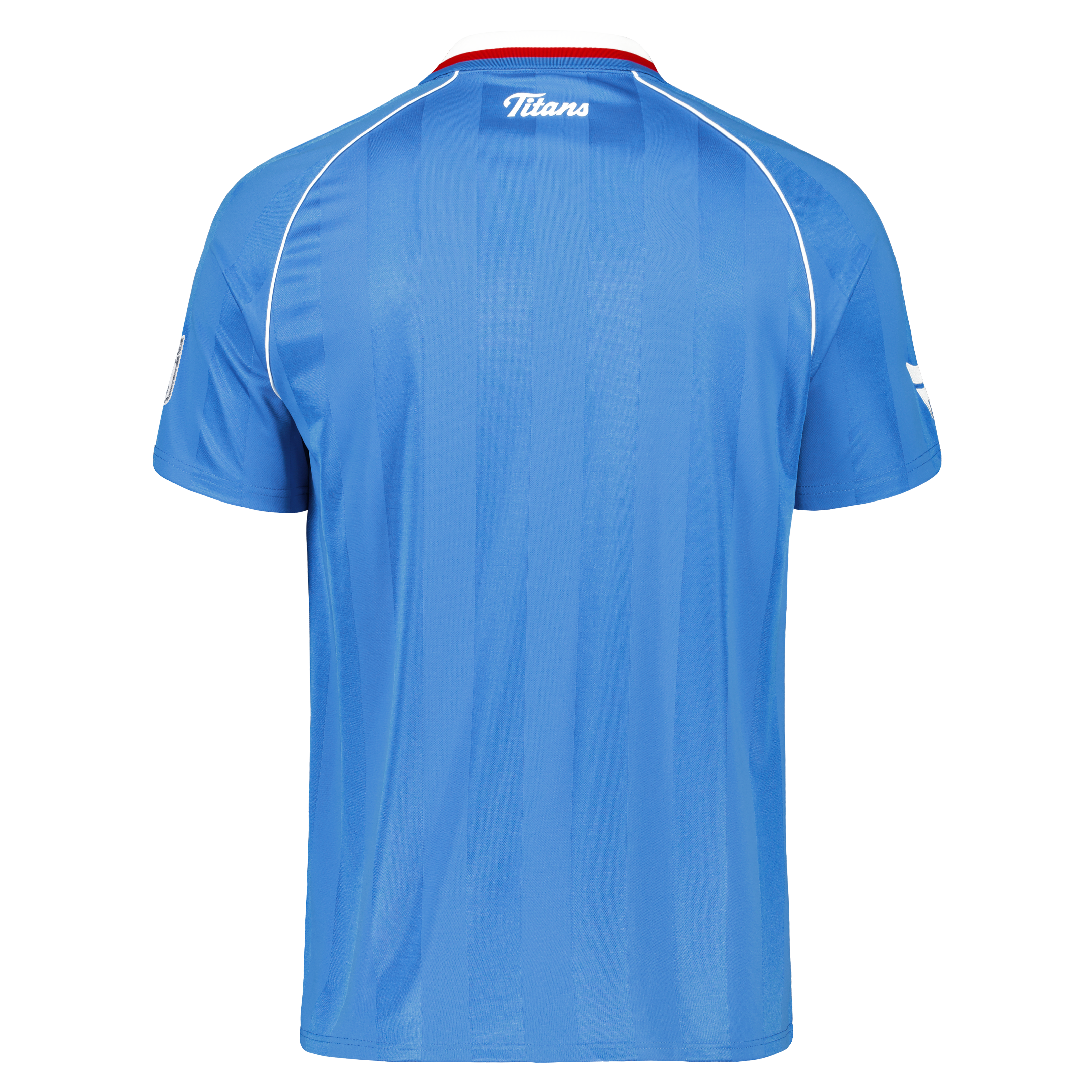 Tennessee Titans Youth Football x Football V-Neck Fan Top - Light Blue - Image 13