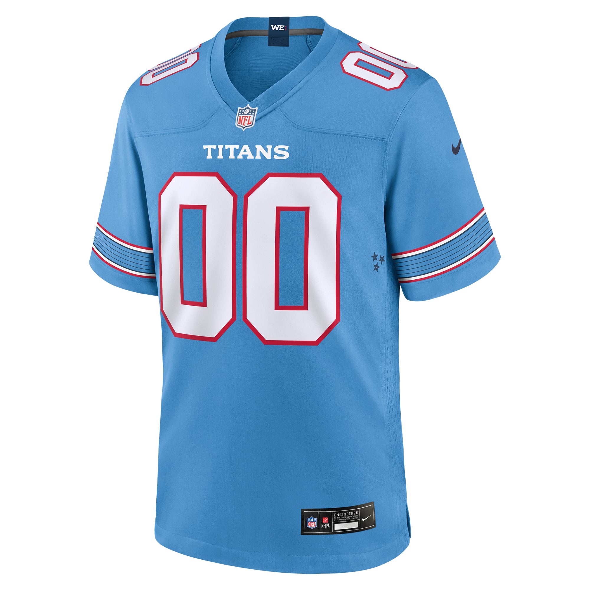 Tennessee Titans Game Custom Jersey - Light Blue - Image 3