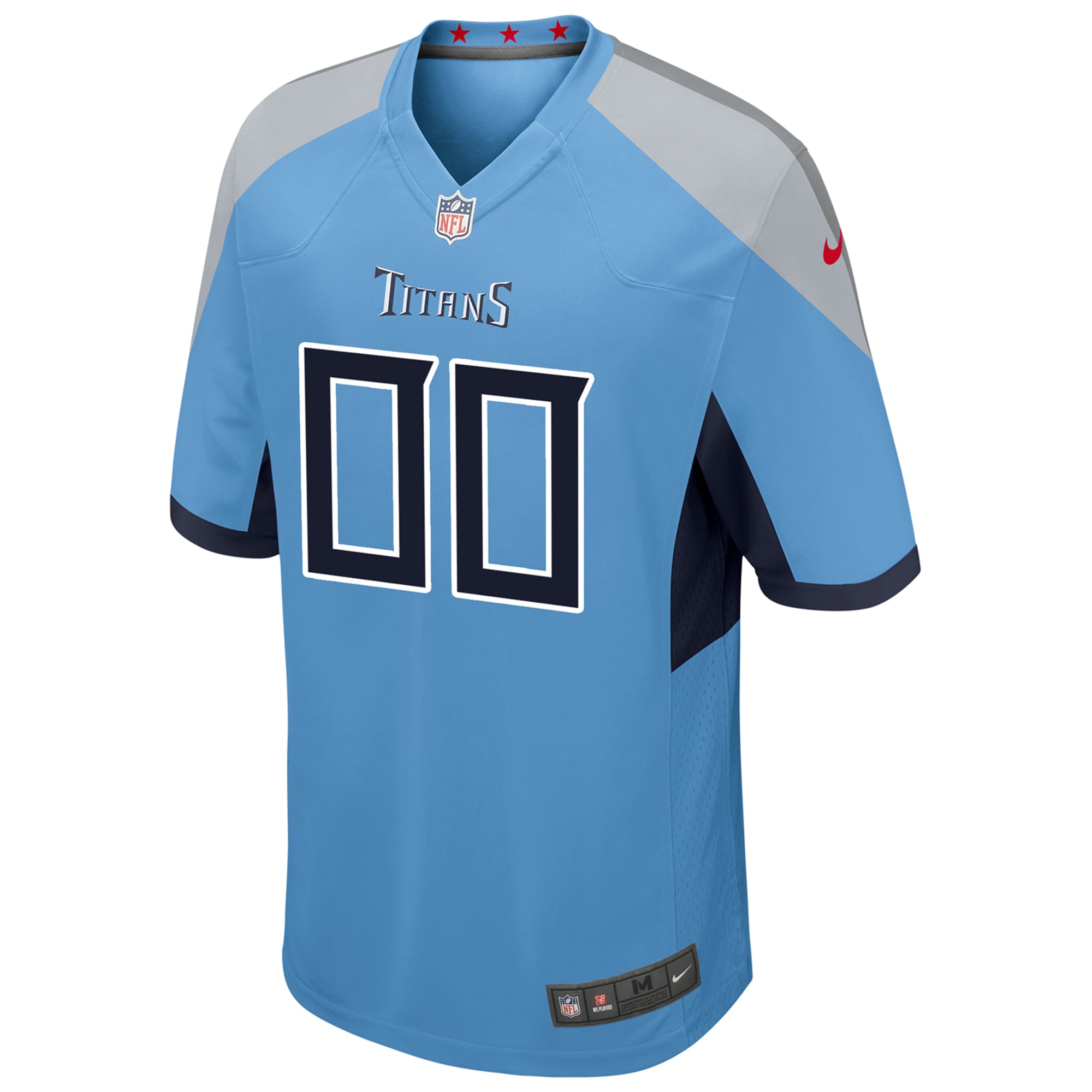 Tennessee Titans Youth Alternate Custom Game Jersey - Light Blue - Image 3