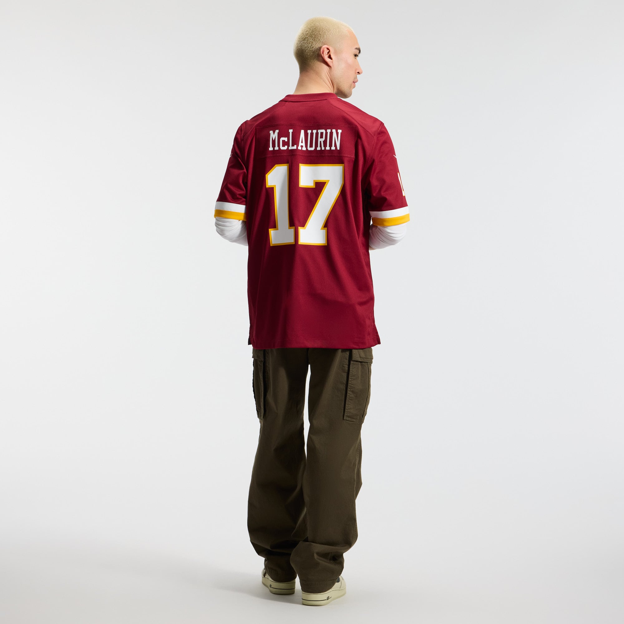 Terry McLaurin Washington Commanders Game Jersey - Burgundy - Image 7