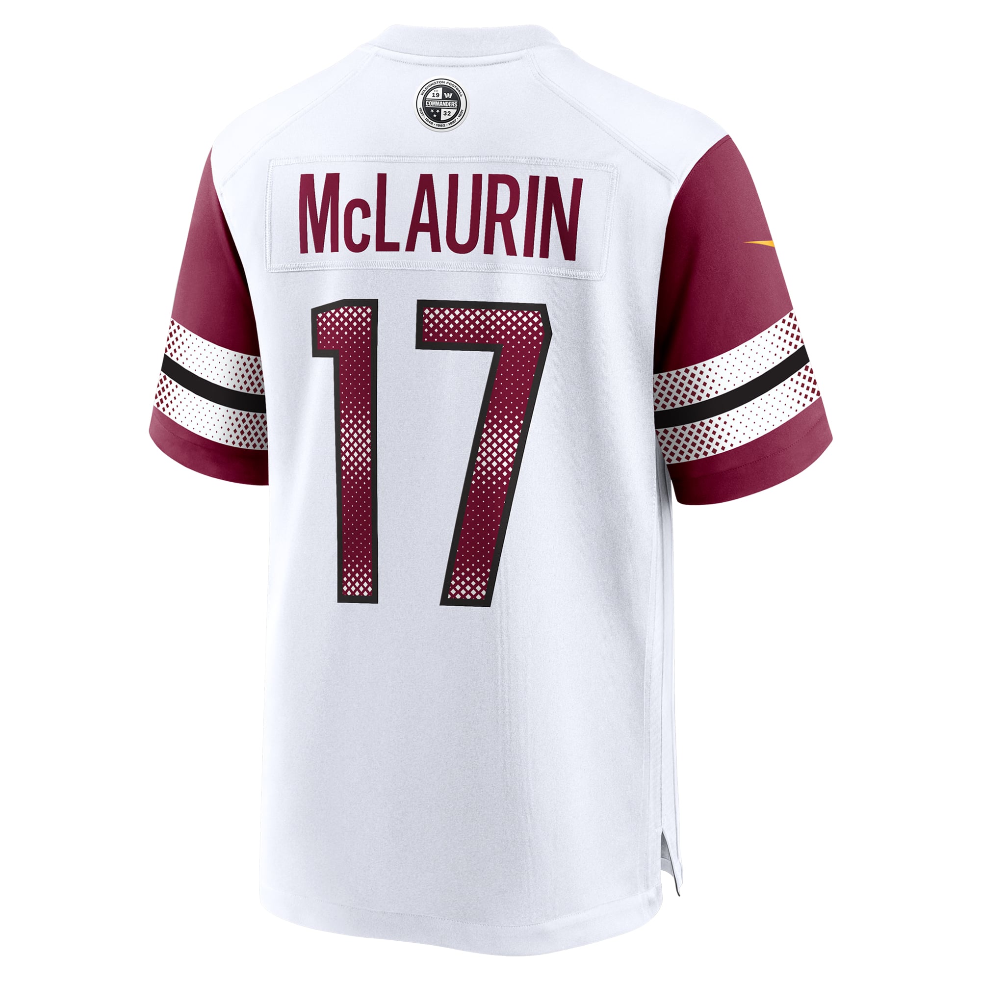 Terry McLaurin Washington Commanders Game Jersey - White - White - Image 4