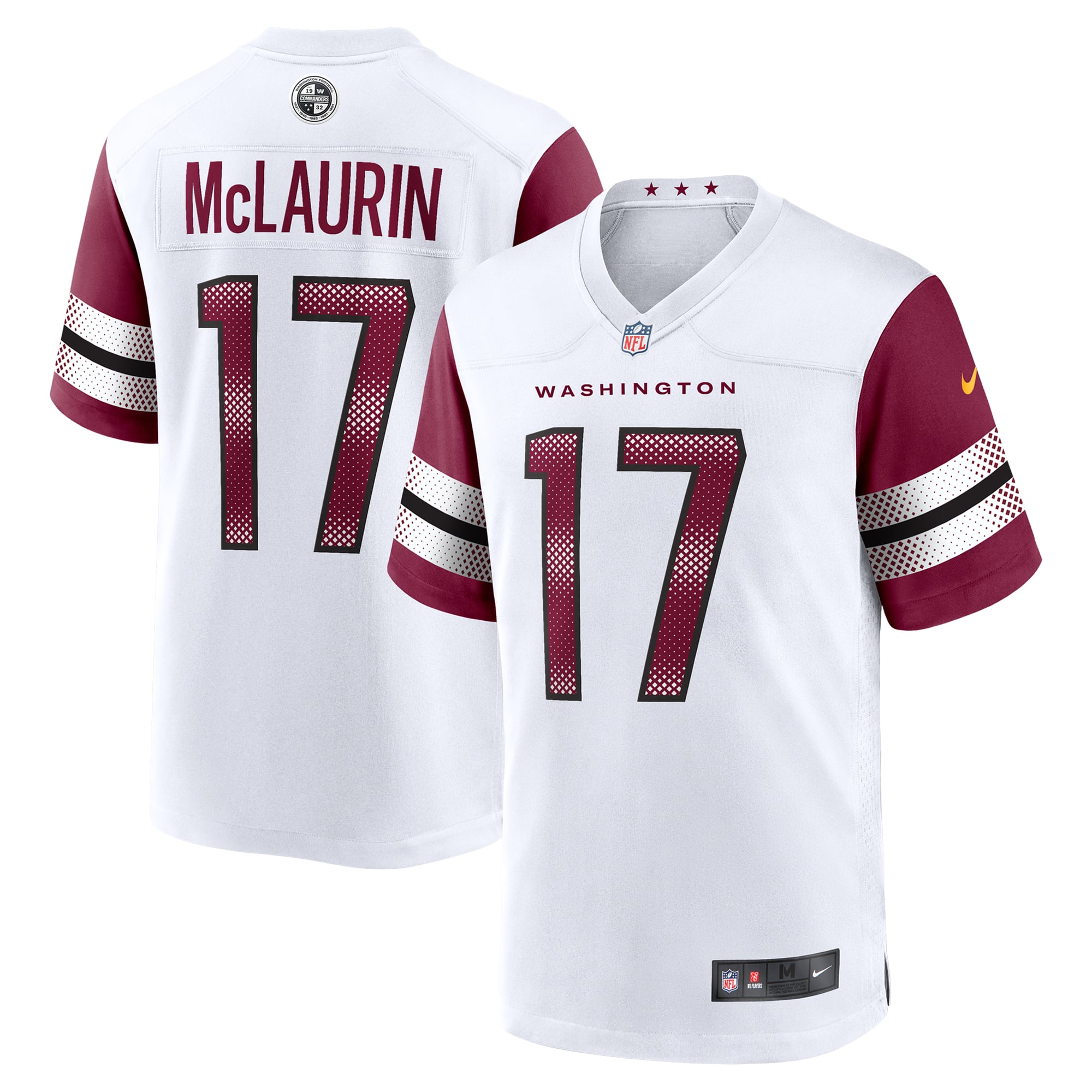 Terry McLaurin Washington Commanders Game Jersey - White - White - Image 2
