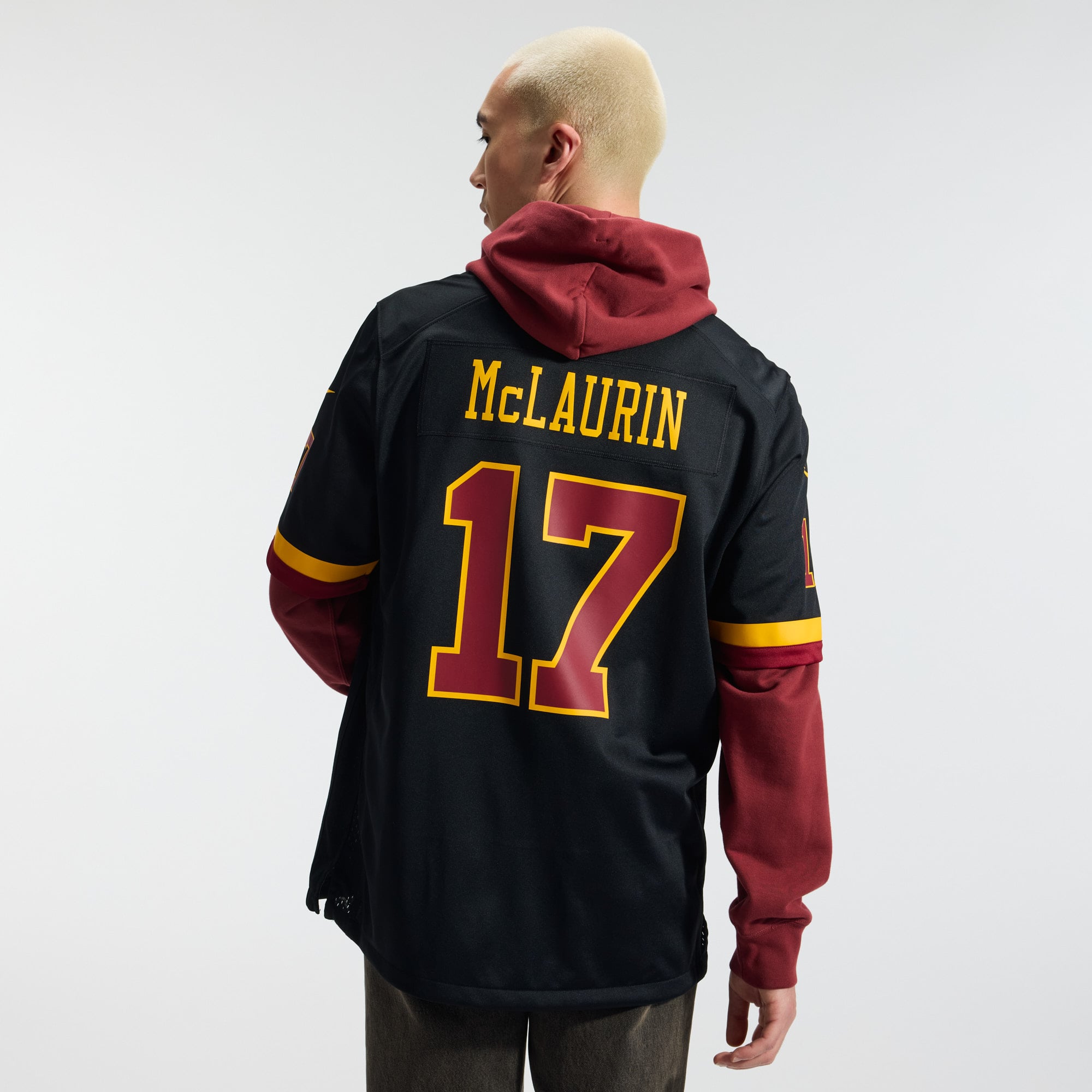 Terry McLaurin Washington Commanders Game Super Bowl Era Jersey - Black - Image 5