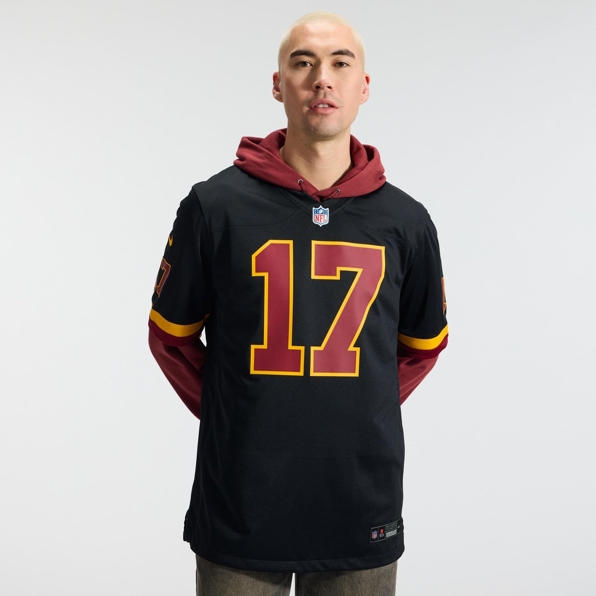 Terry McLaurin Washington Commanders Game Super Bowl Era Jersey - Black - Image 4