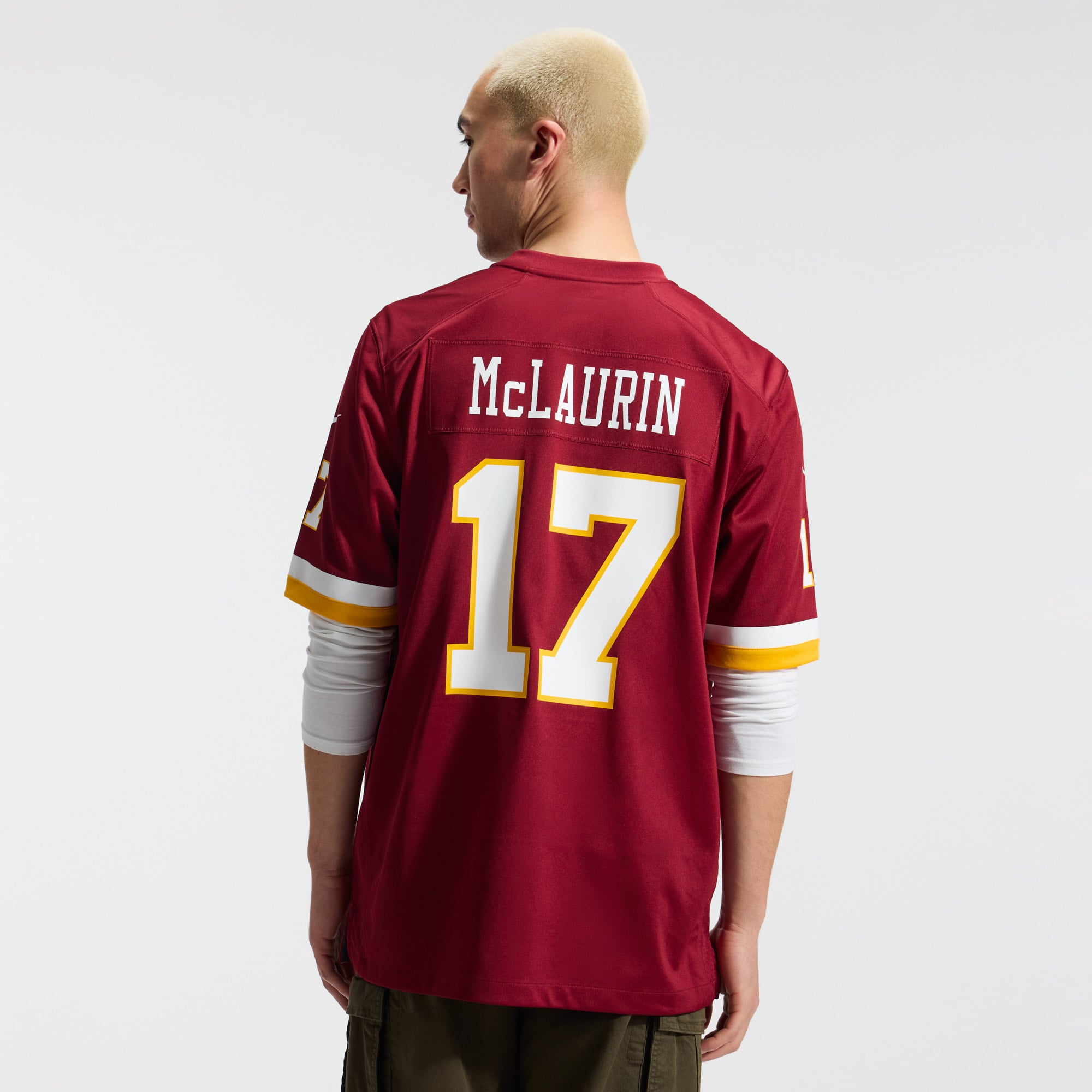 Terry McLaurin Washington Commanders Game Super Bowl Era Jersey - Burgundy - Image 5