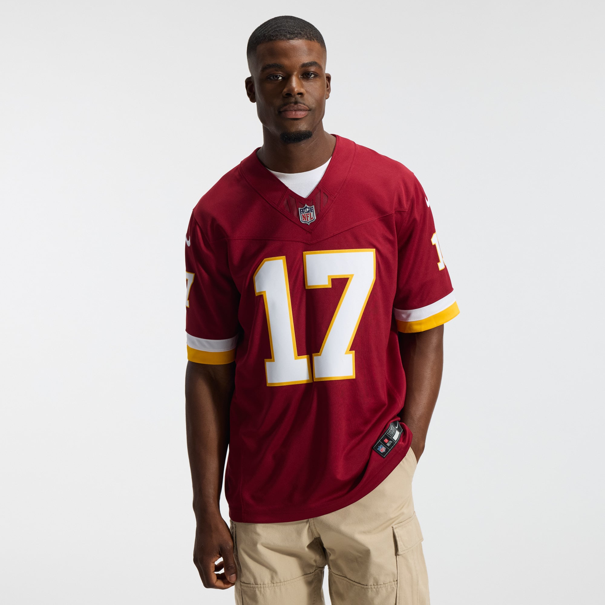 Terry McLaurin Washington Commanders Team Vapor F.U.S.E. Stitched Limited Jersey - Burgundy - Image 4