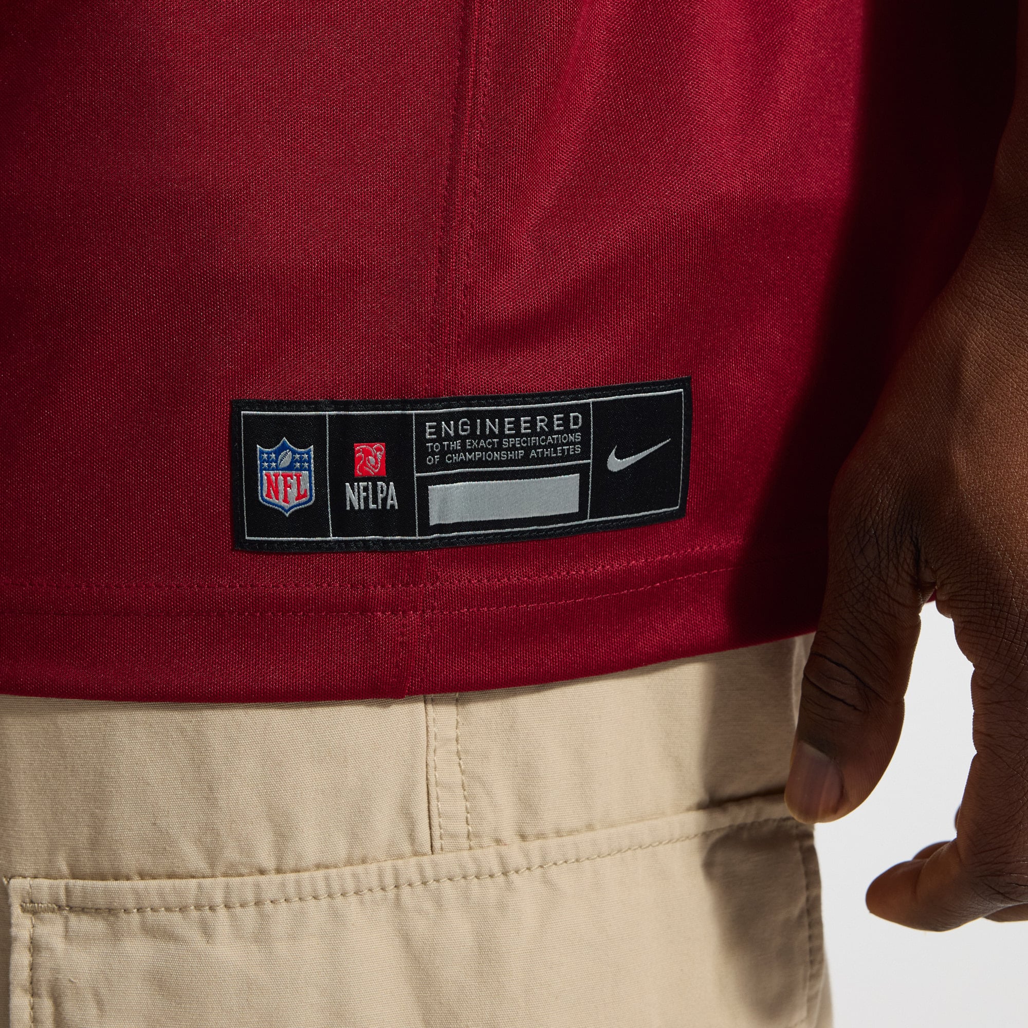 Terry McLaurin Washington Commanders Team Vapor F.U.S.E. Stitched Limited Jersey - Burgundy - Image 12