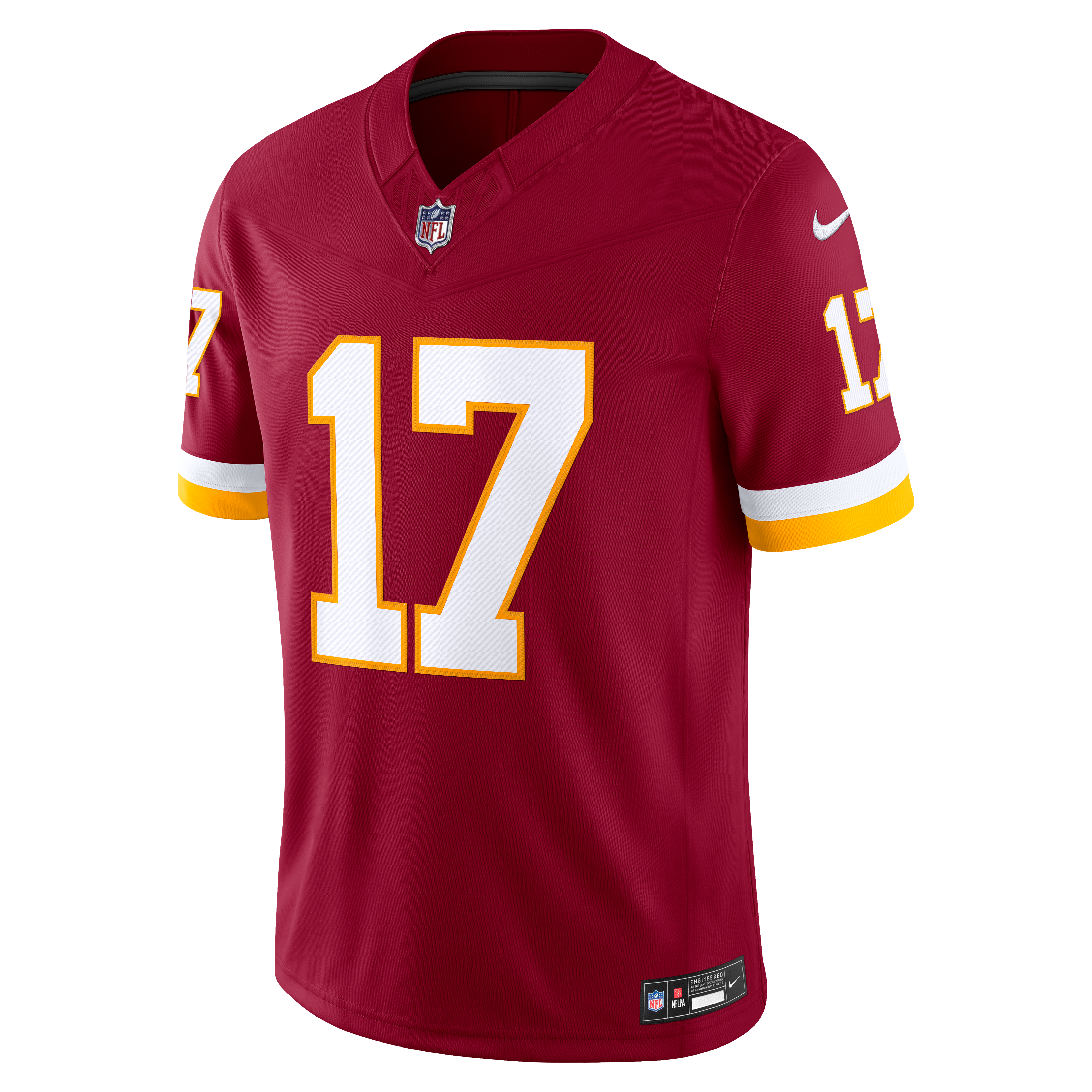 Terry McLaurin Washington Commanders Team Vapor F.U.S.E. Stitched Limited Jersey - Burgundy - Image 8