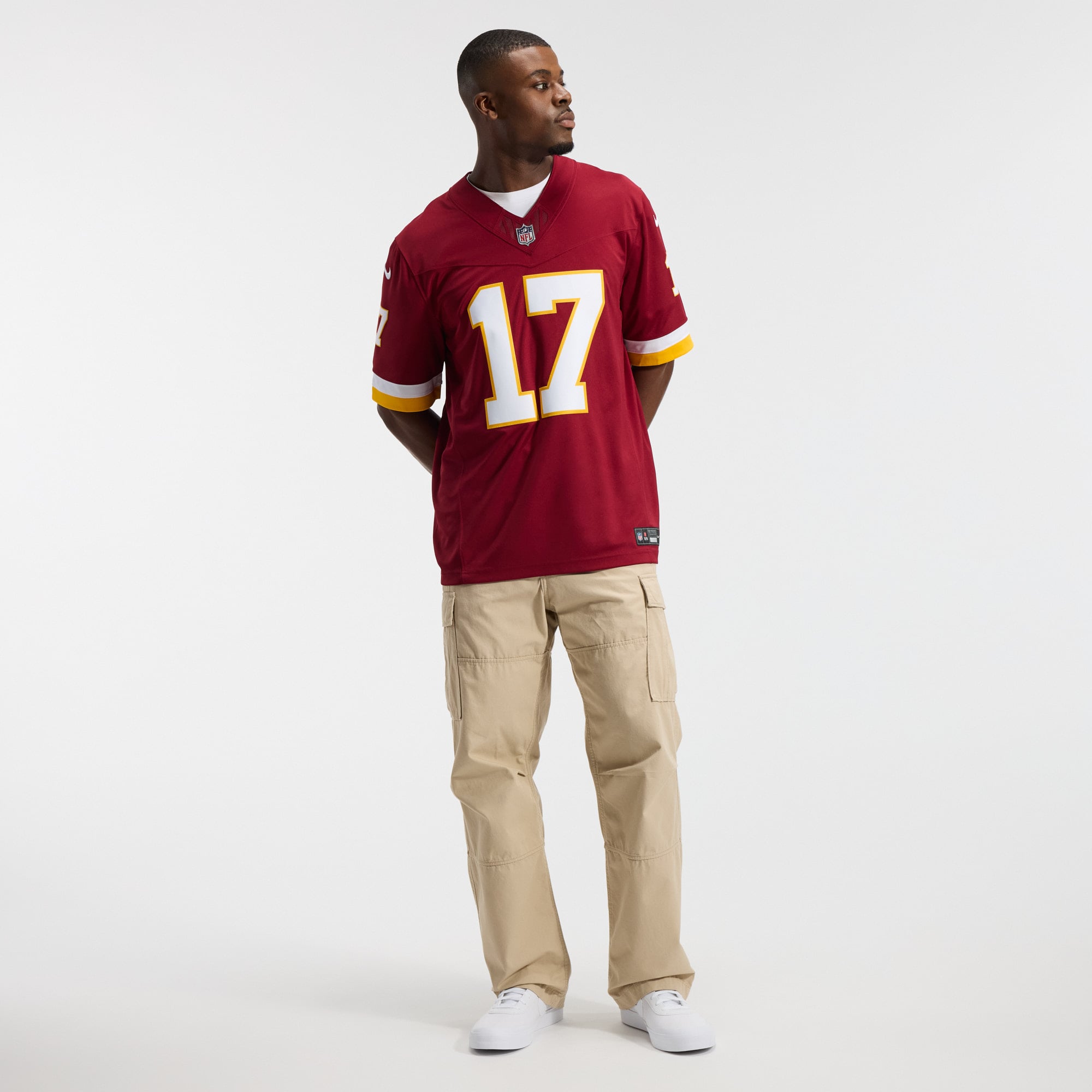 Terry McLaurin Washington Commanders Team Vapor F.U.S.E. Stitched Limited Jersey - Burgundy - Image 6