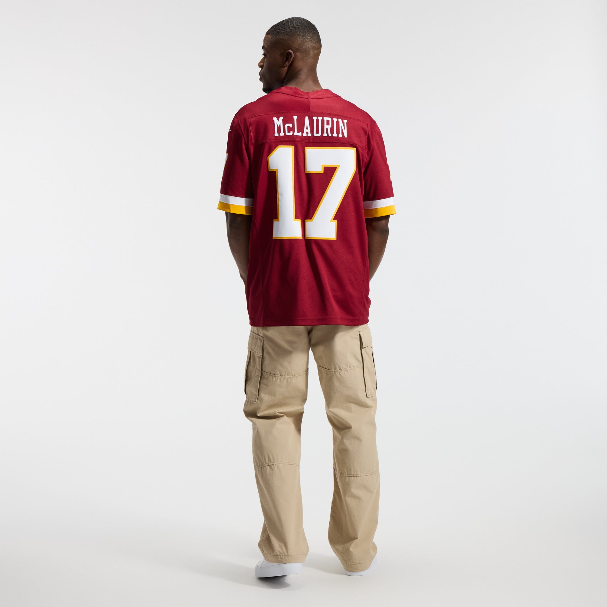Terry McLaurin Washington Commanders Team Vapor F.U.S.E. Stitched Limited Jersey - Burgundy - Image 7