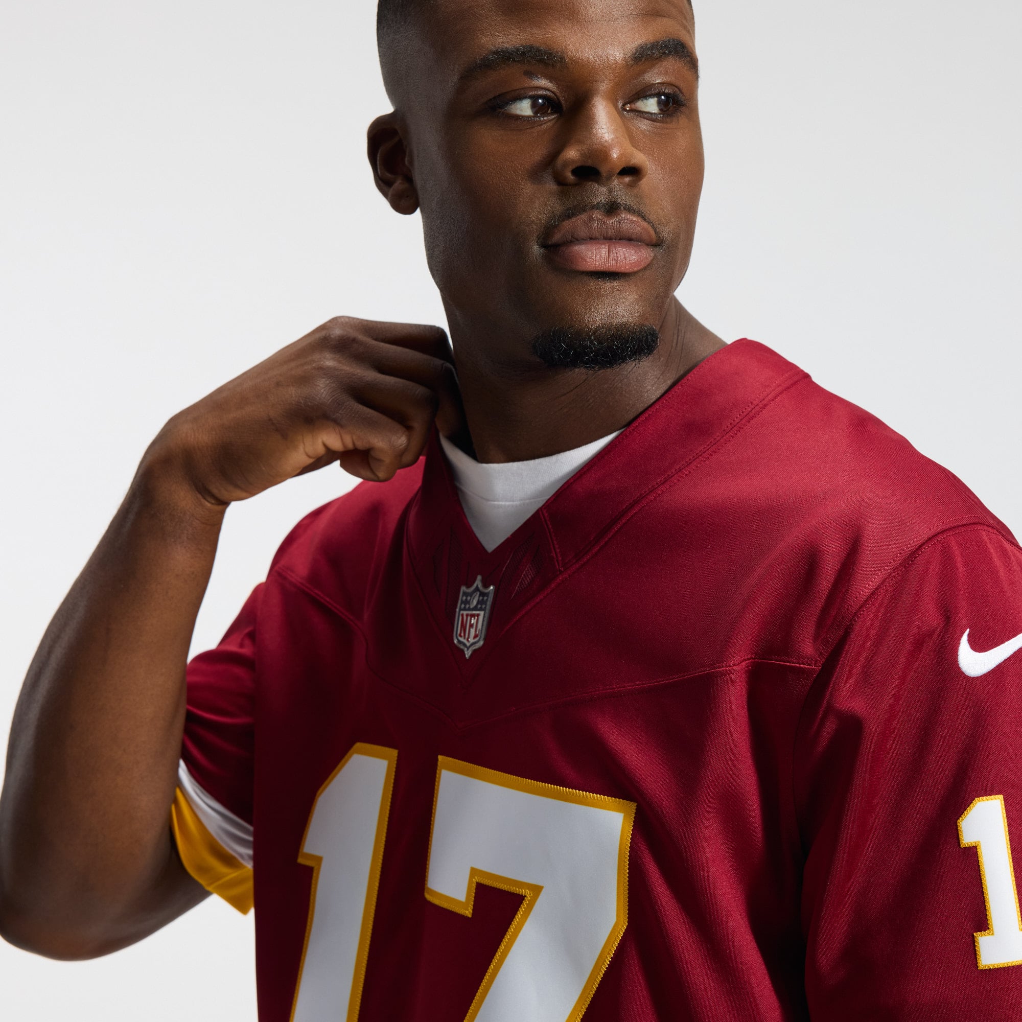 Terry McLaurin Washington Commanders Team Vapor F.U.S.E. Stitched Limited Jersey - Burgundy - Image 10