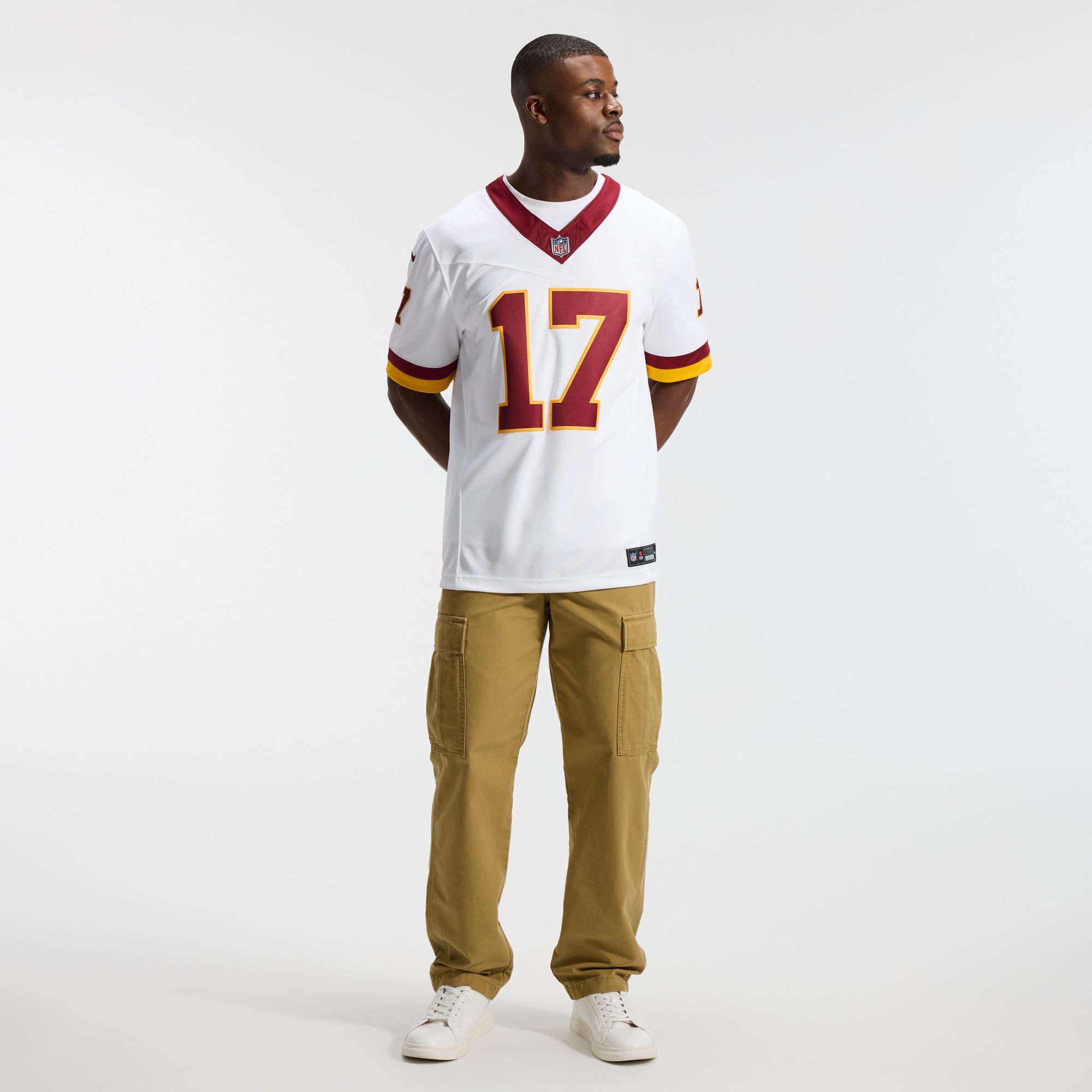 Terry McLaurin Washington Commanders Vapor F.U.S.E. Stitched Limited Jersey - White - Image 6