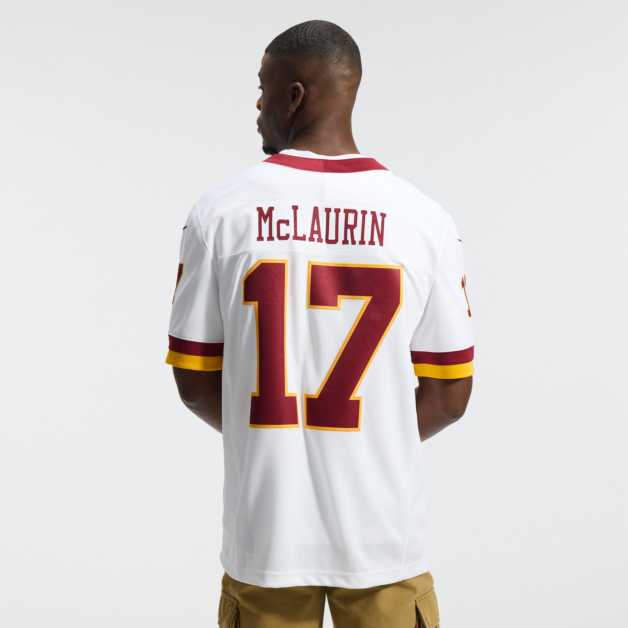 Terry McLaurin Washington Commanders Vapor F.U.S.E. Stitched Limited Jersey - White - Image 5
