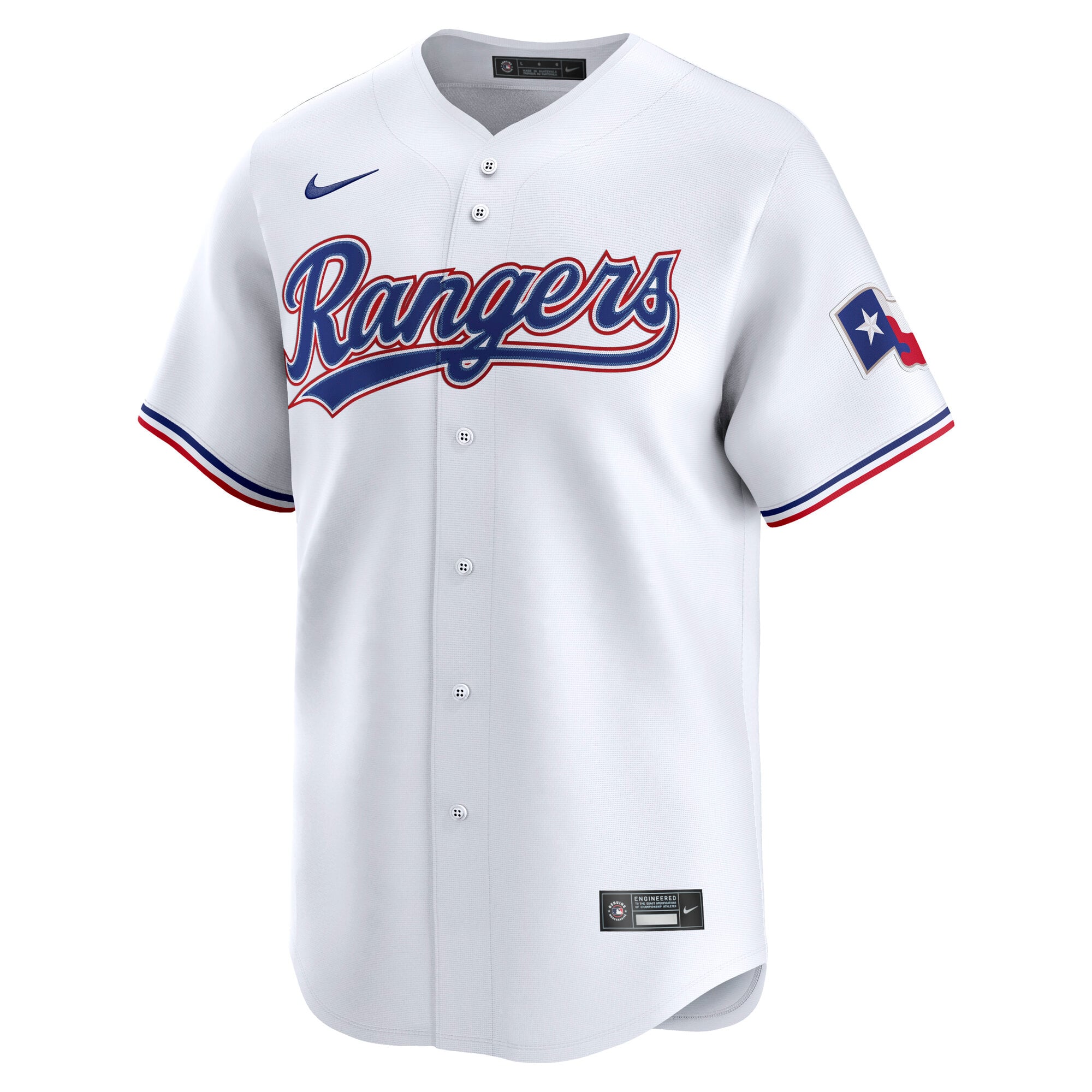 Texas Rangers Home Limited Jersey - White - Image 3