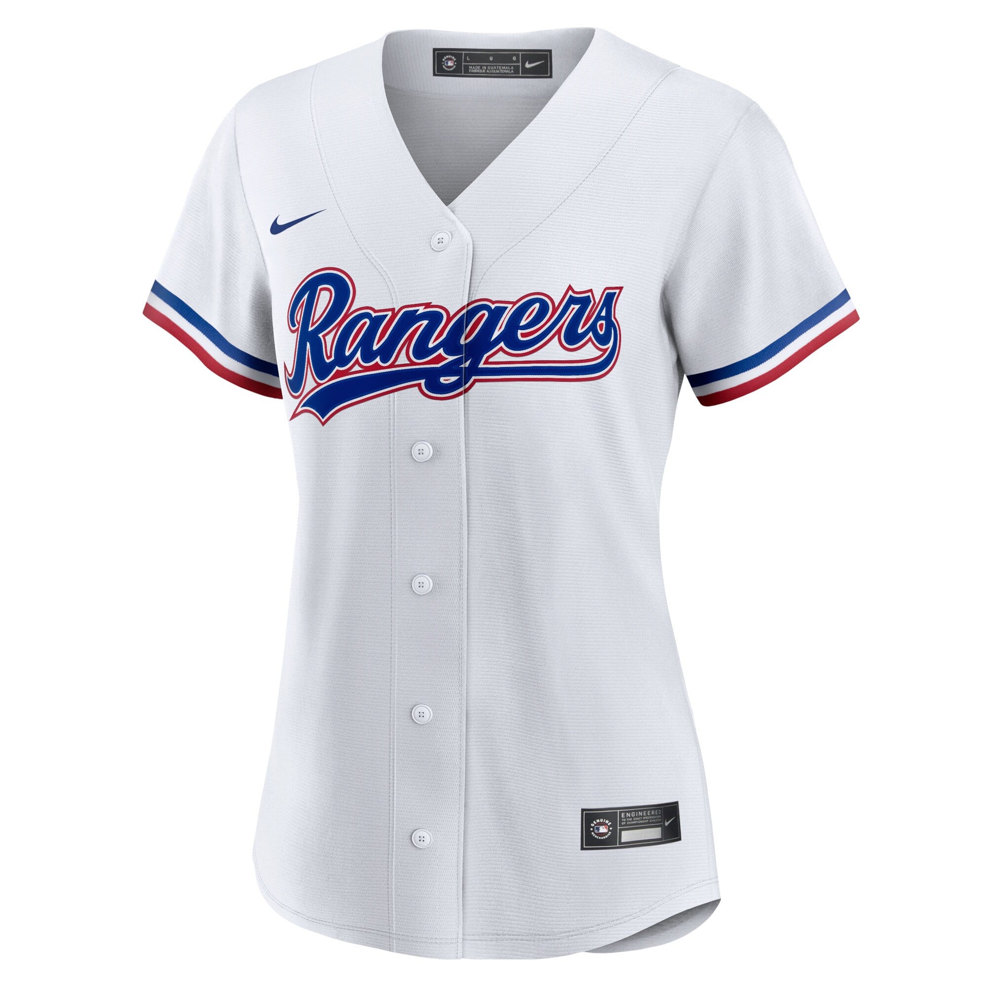 Texas Rangers Women's Home Limited Jersey - White - Image 6