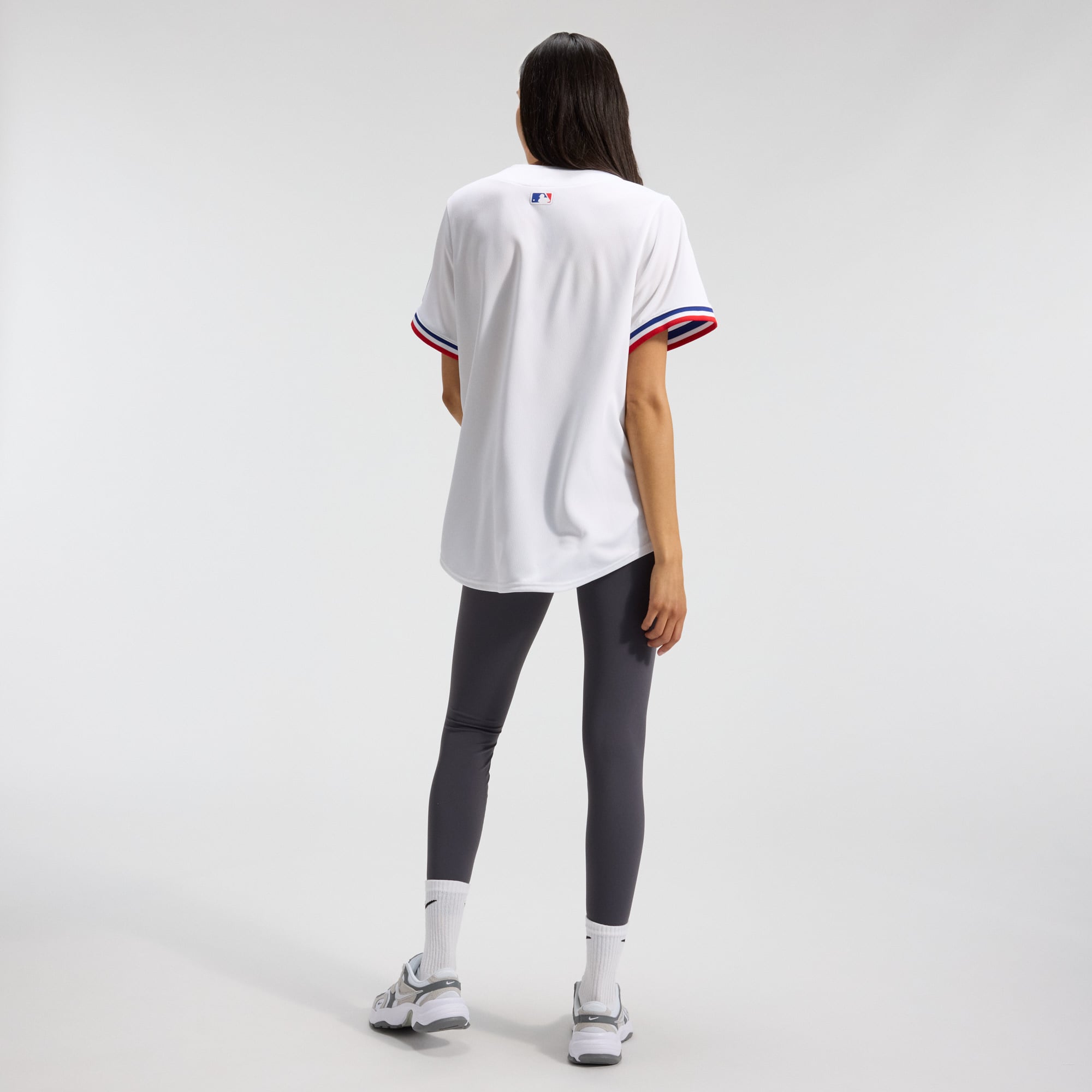 Texas Rangers Women's Home Limited Jersey - White - Image 5