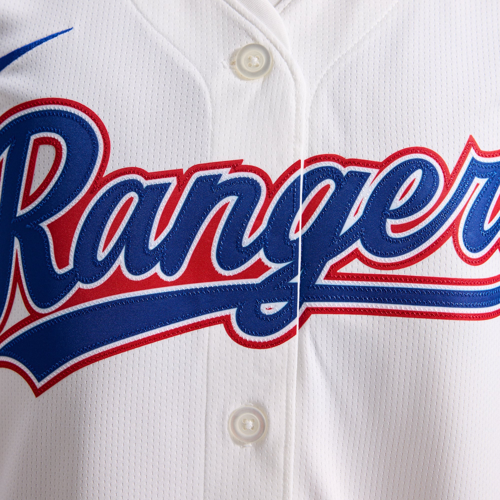 Texas Rangers Women's Home Limited Jersey - White - Image 11