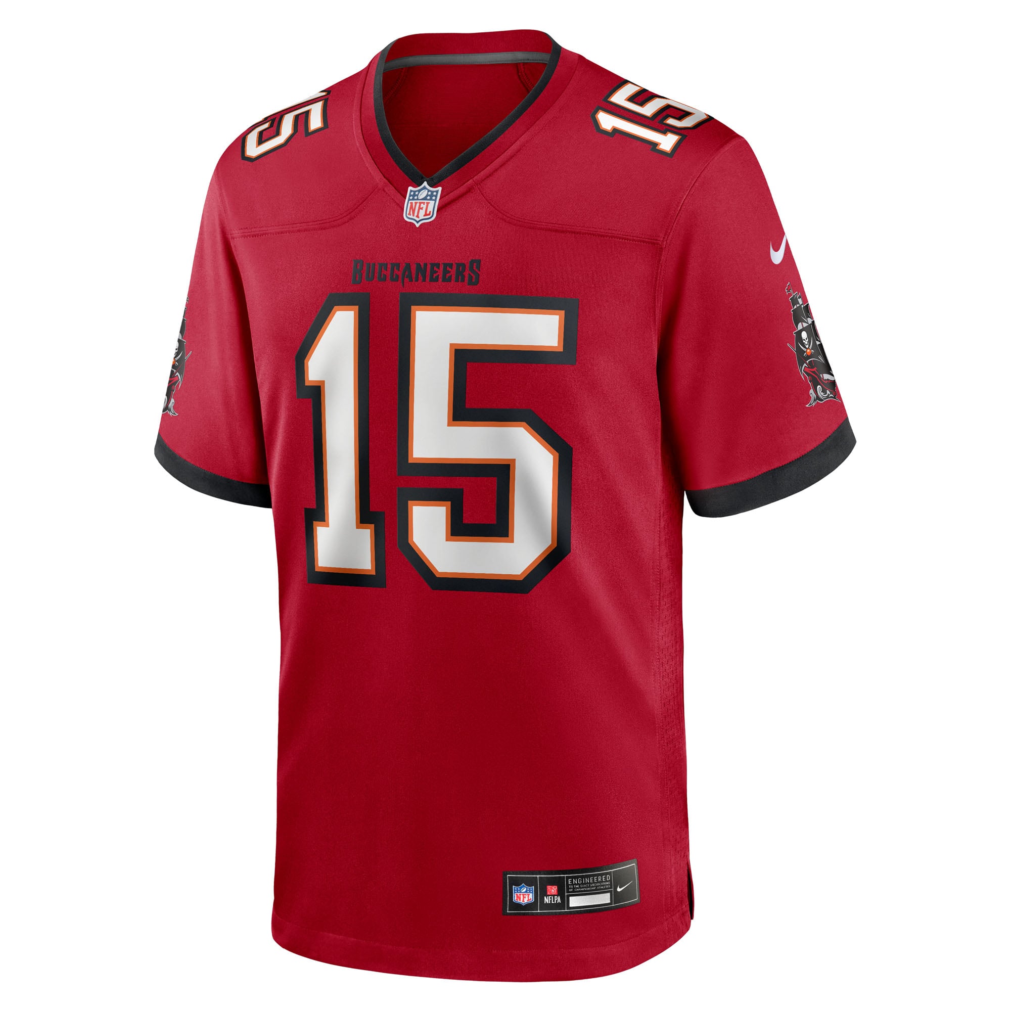 Tez Johnson Tampa Bay Buccaneers Team Game Jersey - Red - Image 3