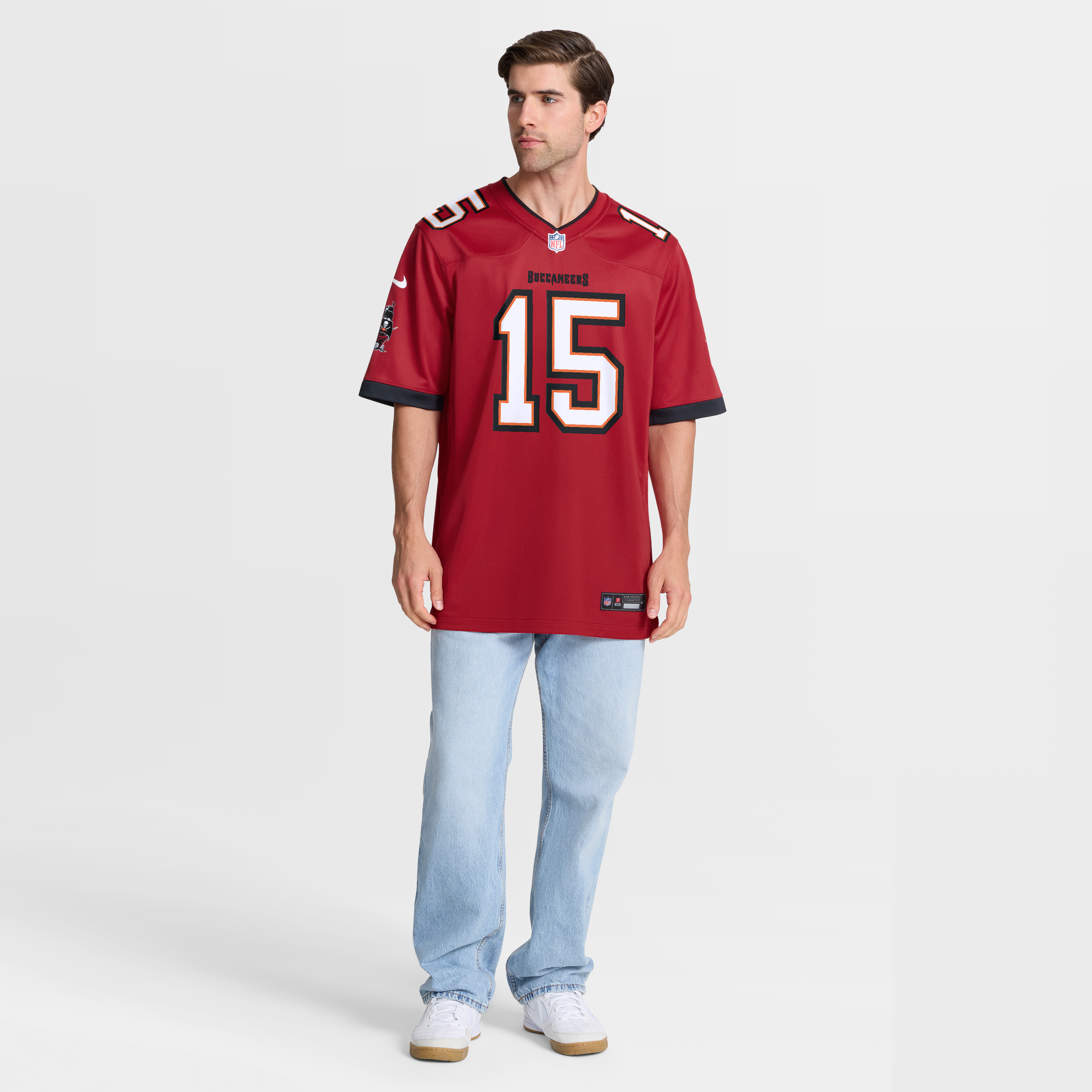 Tez Johnson Tampa Bay Buccaneers Team Game Jersey - Red - Image 8