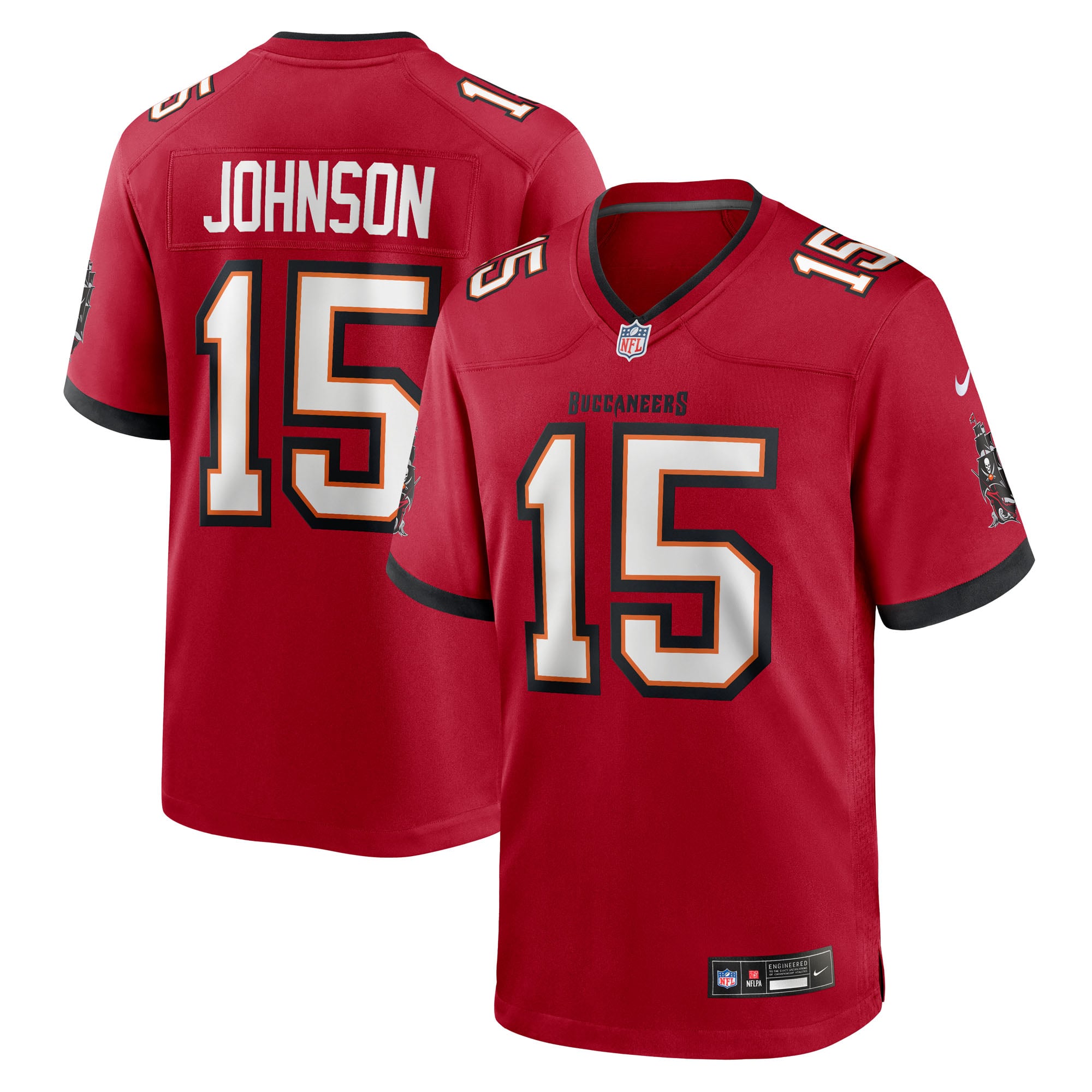 Tez Johnson Tampa Bay Buccaneers Team Game Jersey - Red