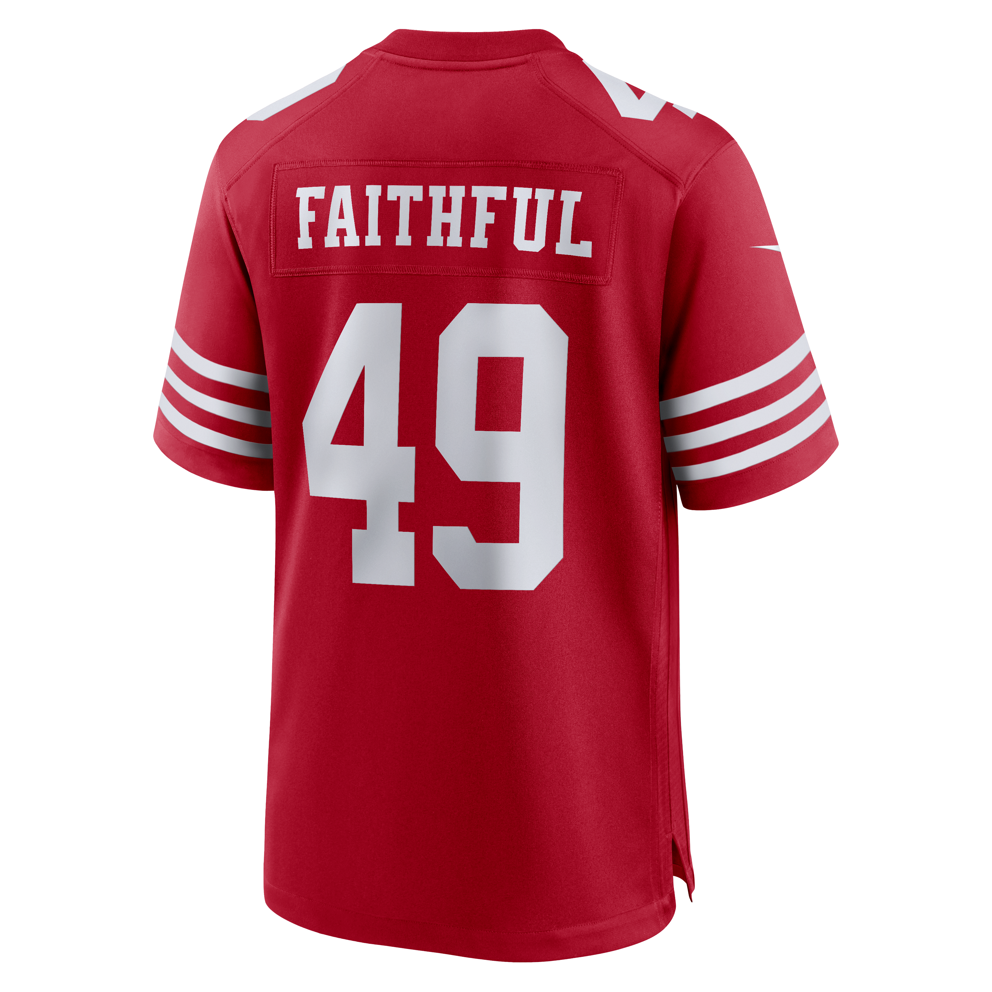 The Faithful San Francisco 49ers 80th Anniversary Game Jersey - Scarlet - Image 4