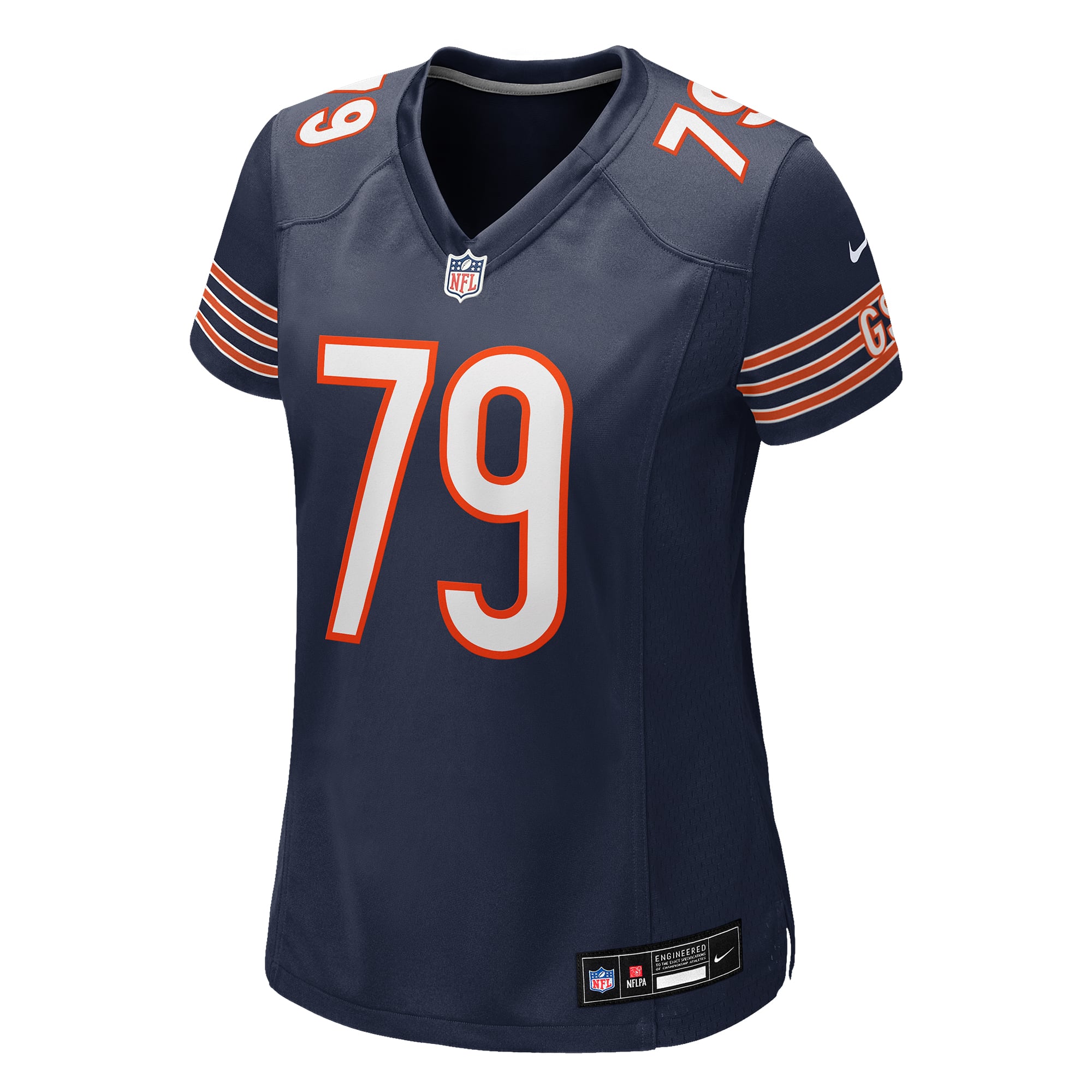 Theo Benedet Chicago Bears Women's Team Game Jersey - Navy - Image 3