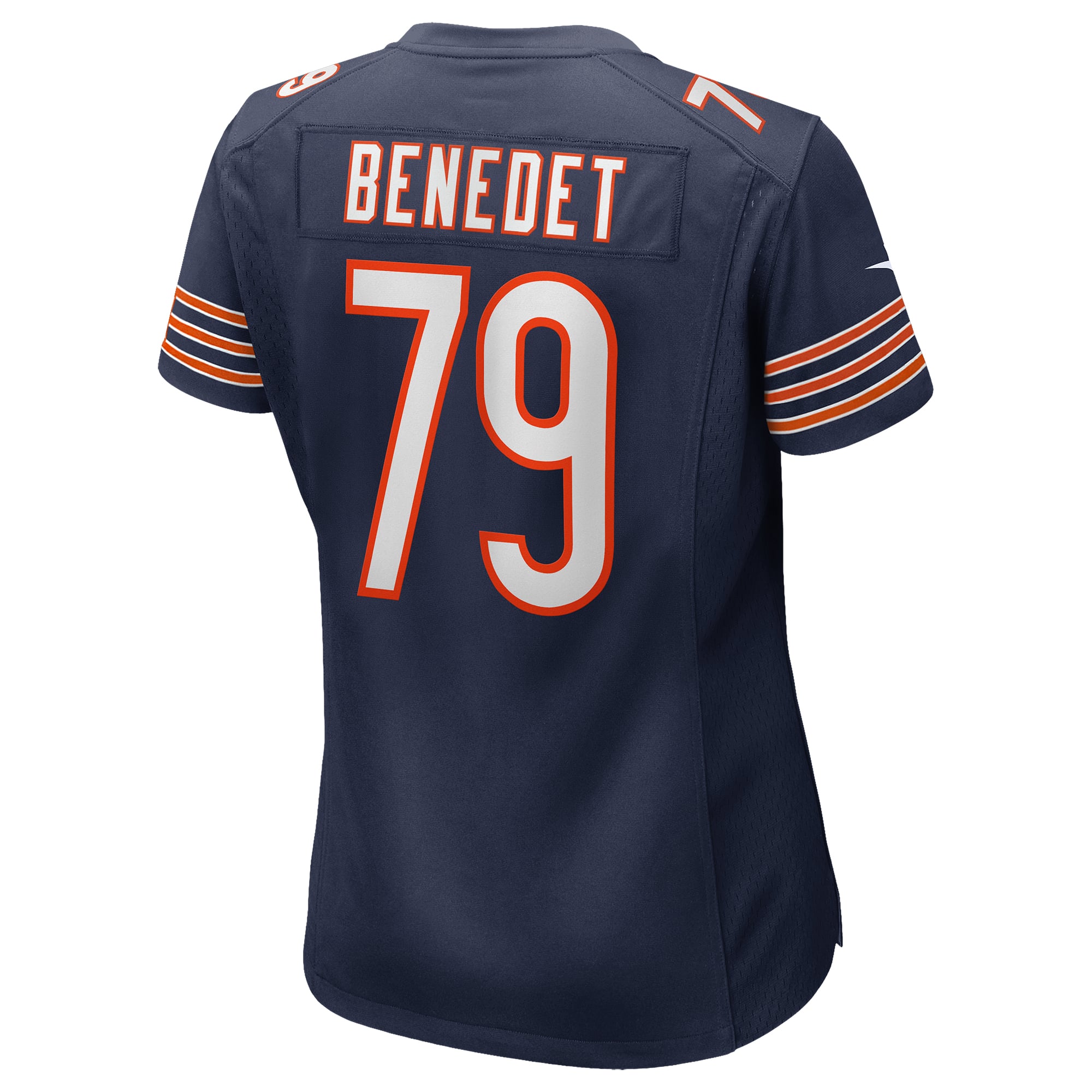 Theo Benedet Chicago Bears Women's Team Game Jersey - Navy - Image 4