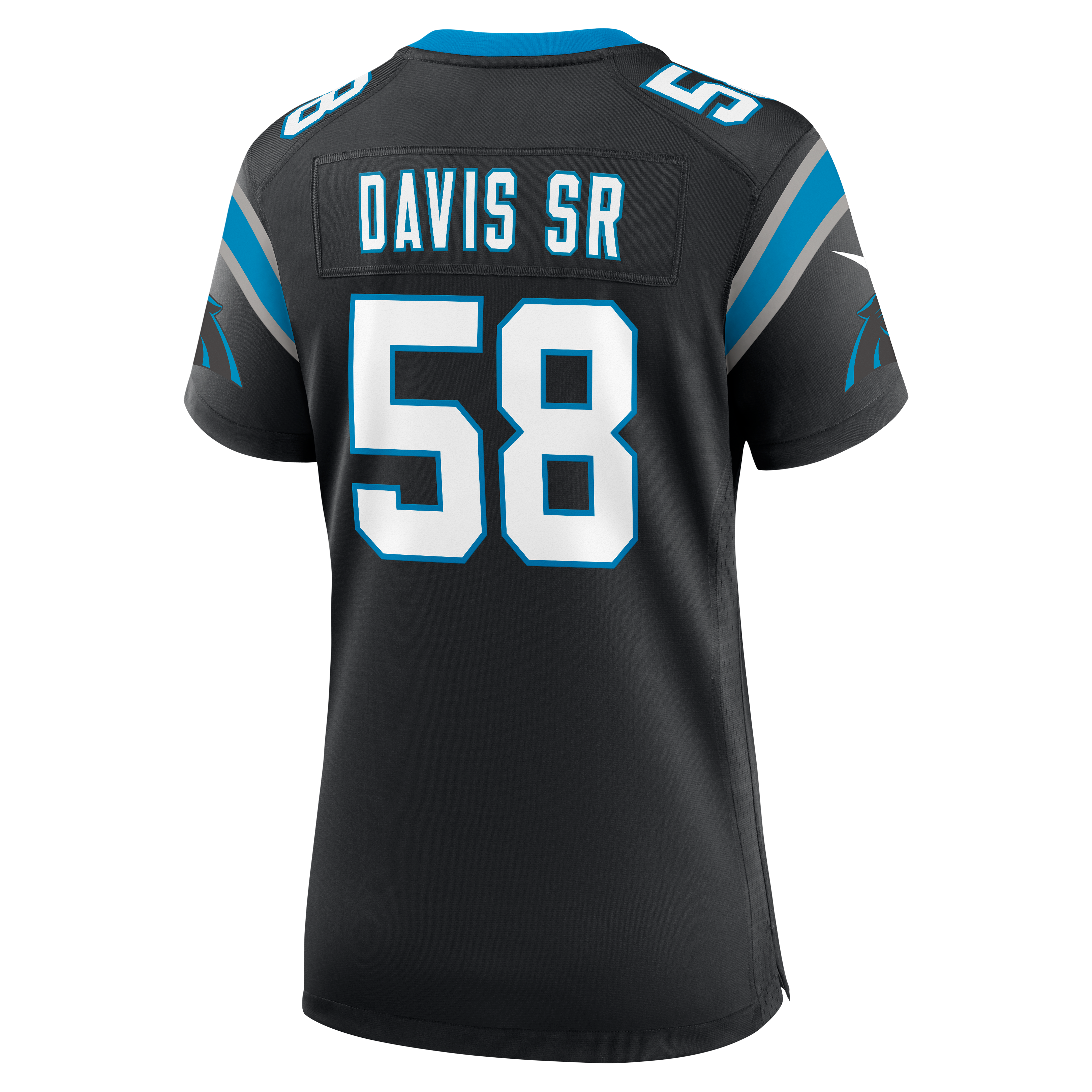 Thomas Davis Sr. Carolina Panthers Women's Team Retired Game Jersey - Black - Image 4