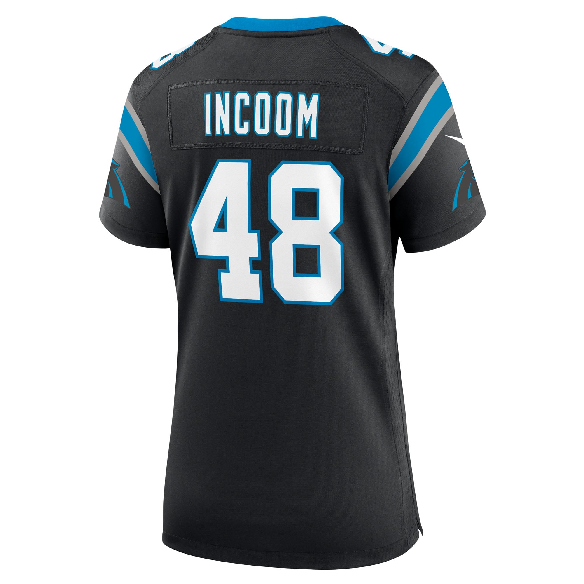 Thomas Incoom Carolina Panthers Women's Team Game Jersey - Black - Image 4