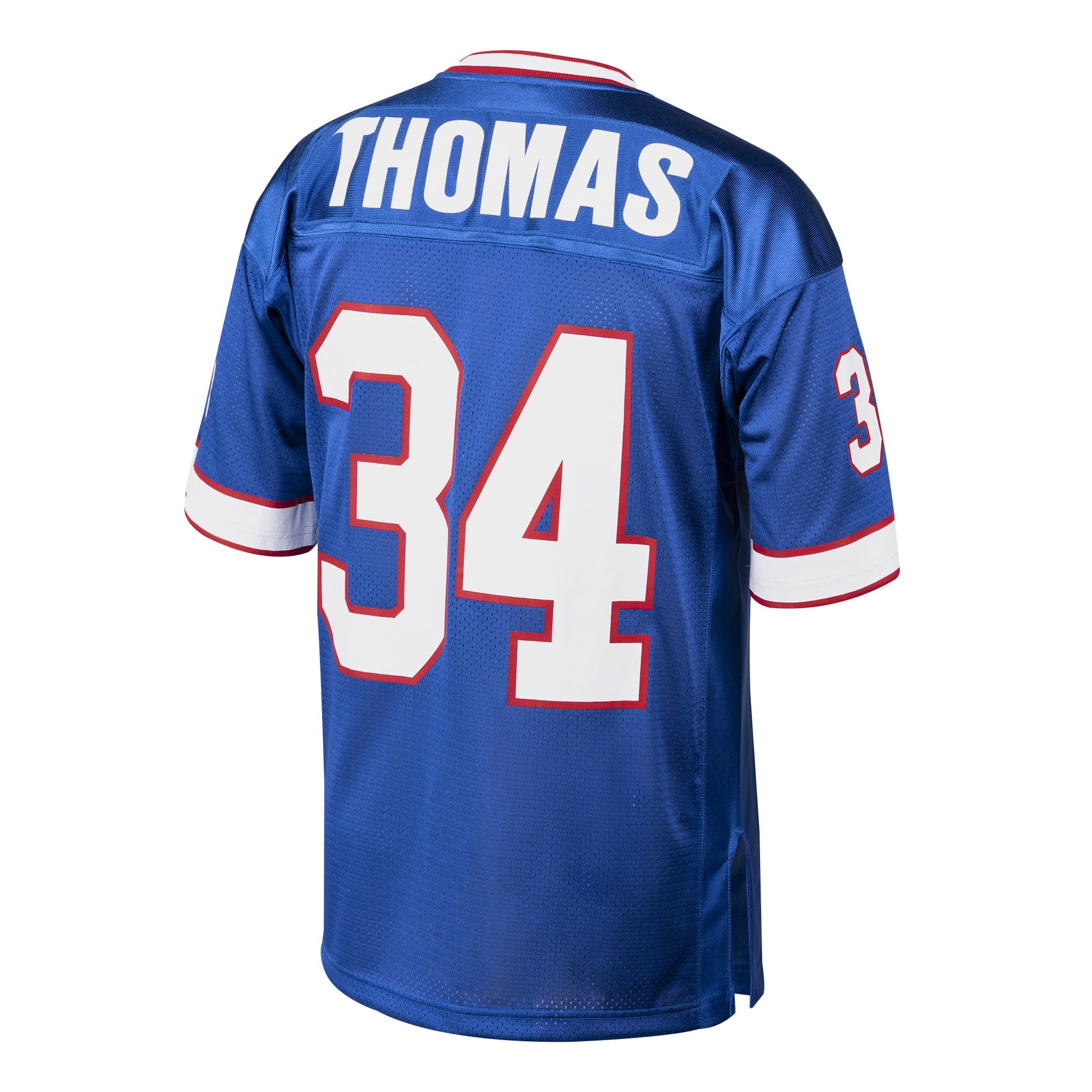 Thurman Thomas Buffalo Bills 1985 Throwback Retired Player Jersey - Royal - Image 4
