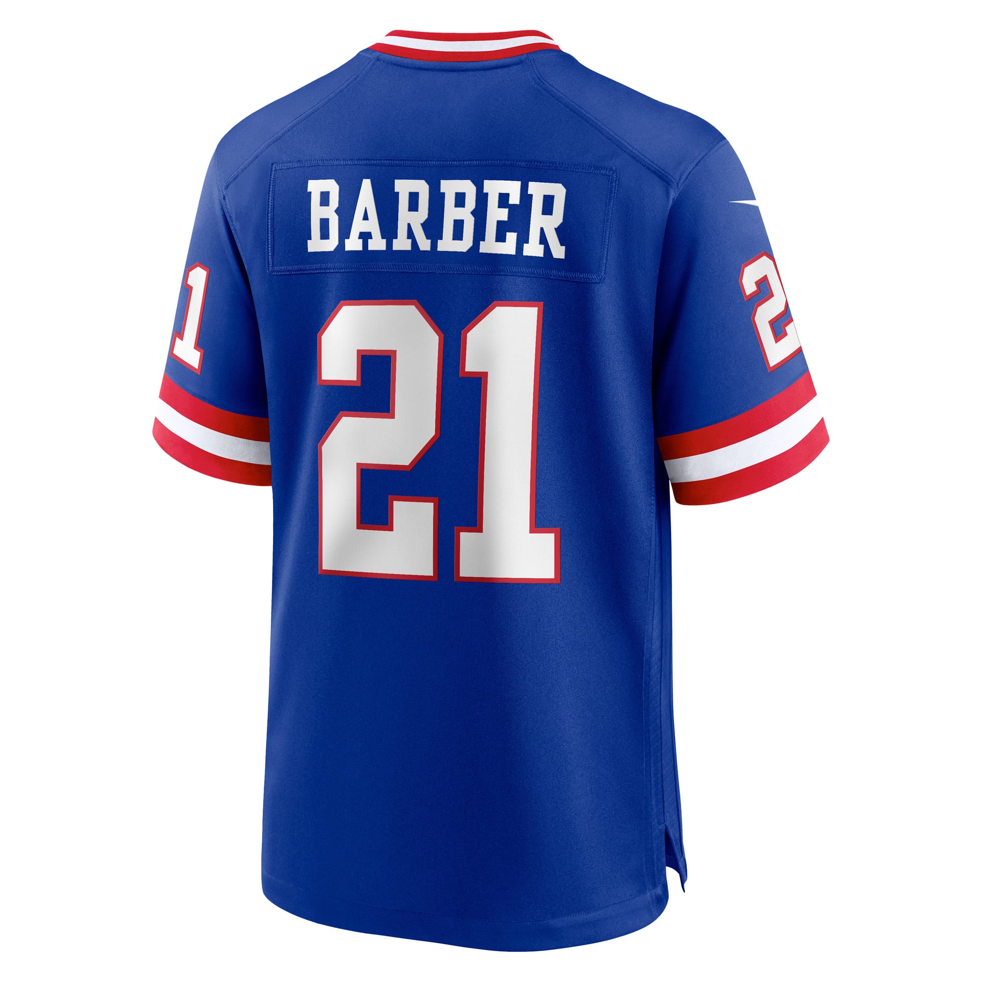 Tiki Barber New York Giants Retired Player Alternate Game Jersey - Royal - Image 4
