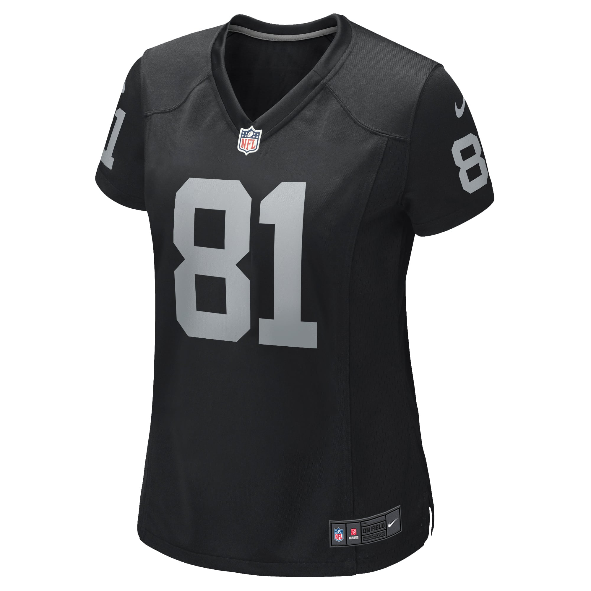 Tim Brown Las Vegas Raiders Women's Game Retired Player Jersey - Black - Image 3
