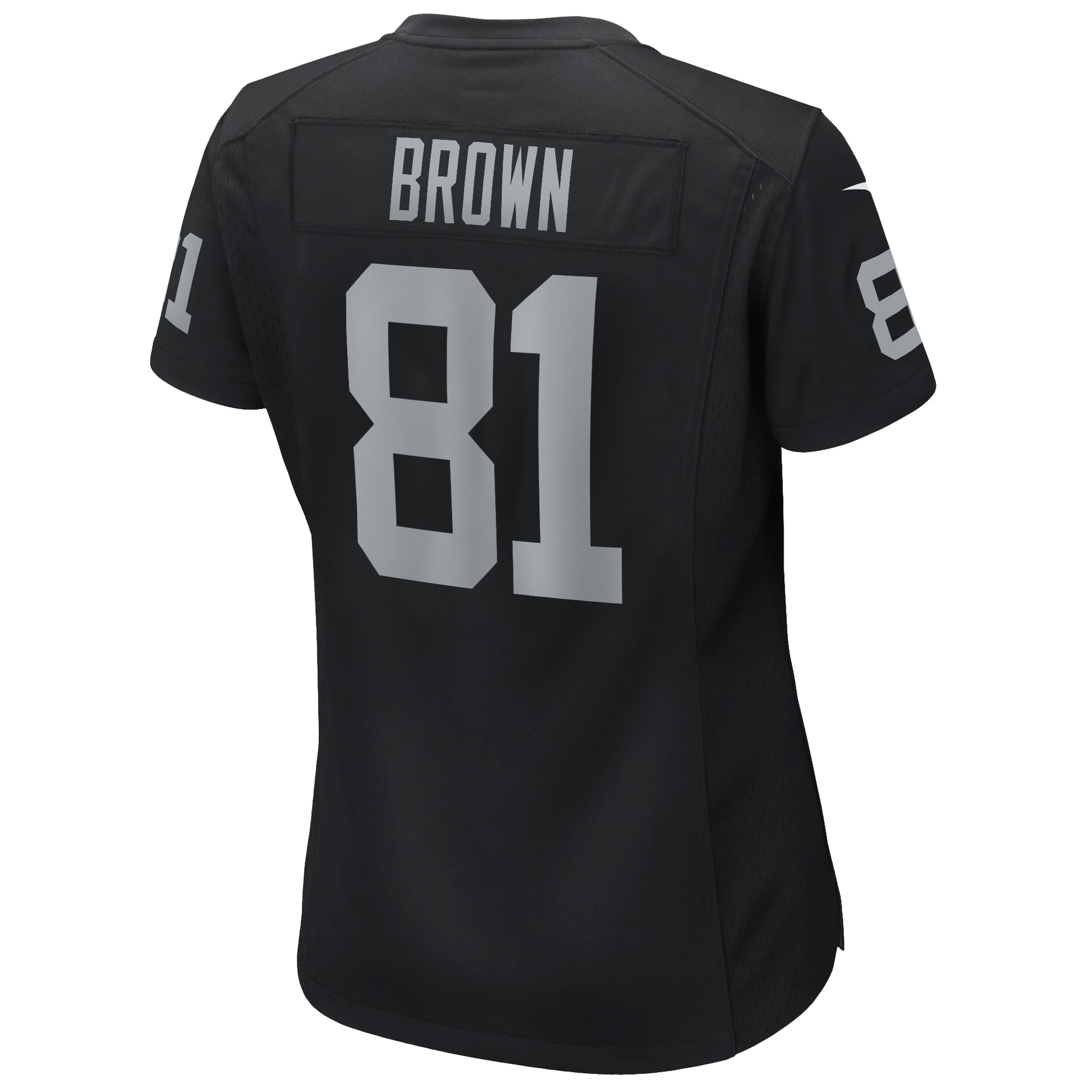 Tim Brown Las Vegas Raiders Women's Game Retired Player Jersey - Black - Image 4