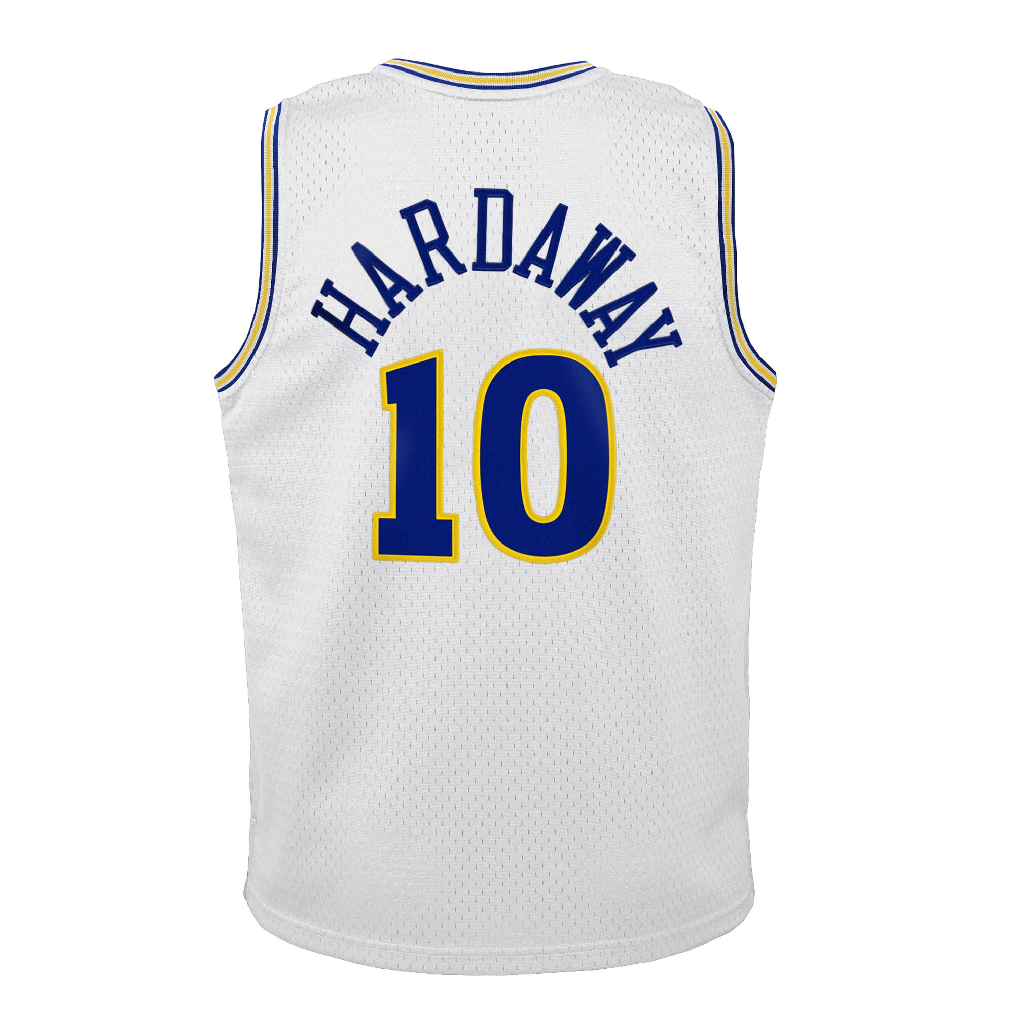 Tim Hardaway Golden State Warriors Youth 1990-91 Hardwood Classics Swingman Throwback Home Jersey - White - Image 4