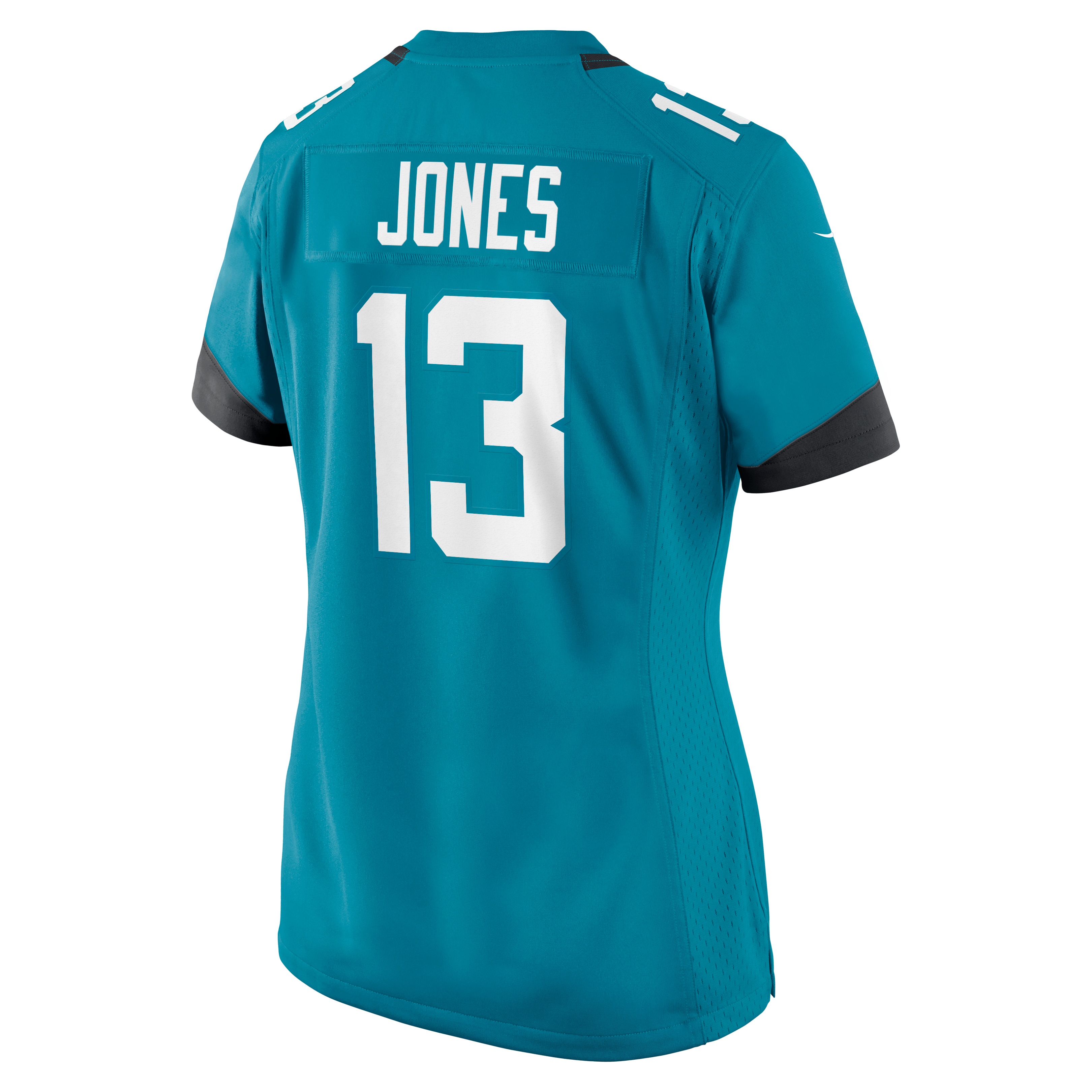 Tim Jones Jacksonville Jaguars Women's Team Game Jersey - Teal - Image 4
