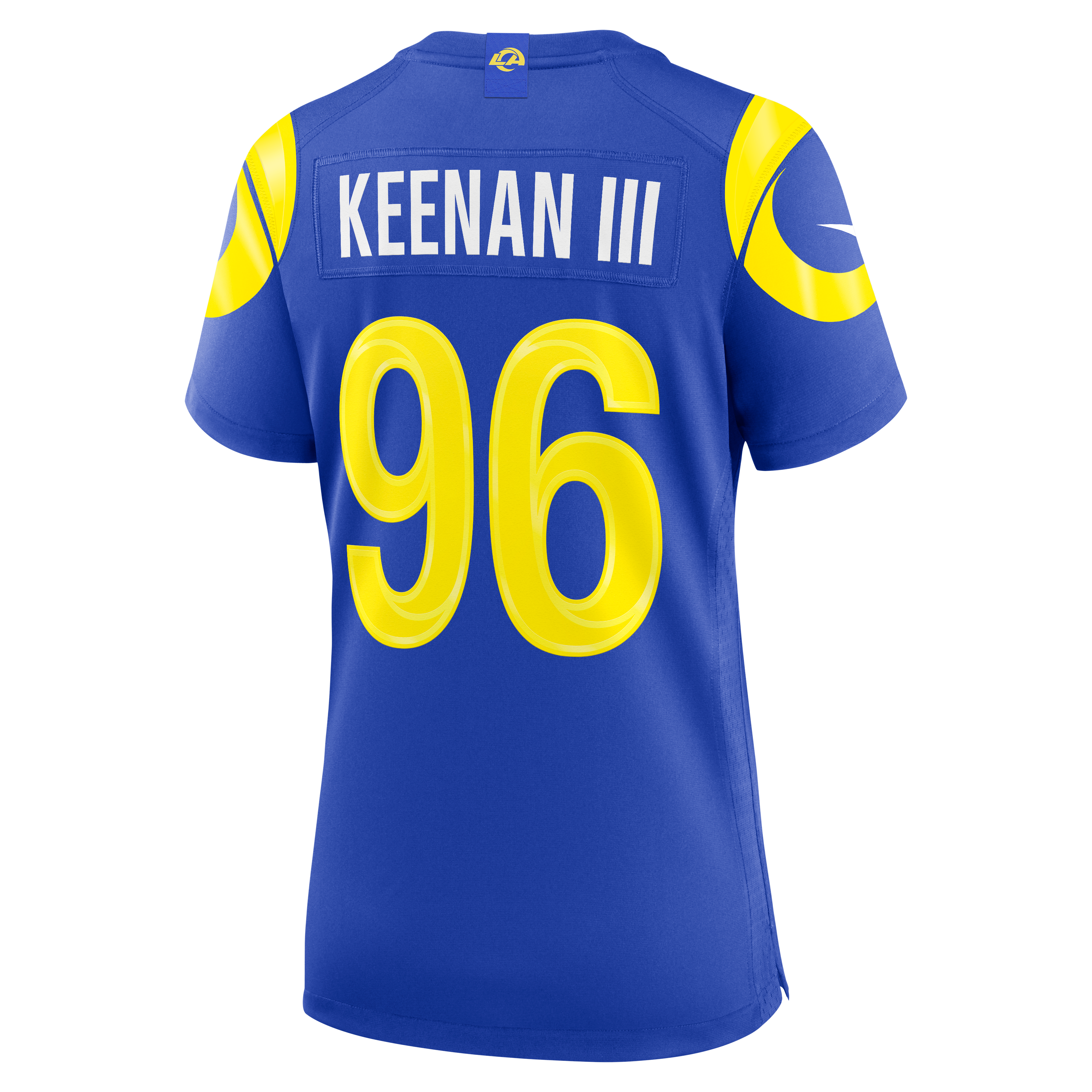 Tim Keenan III Los Angeles Rams Women's Team Game Jersey - Royal - Image 4