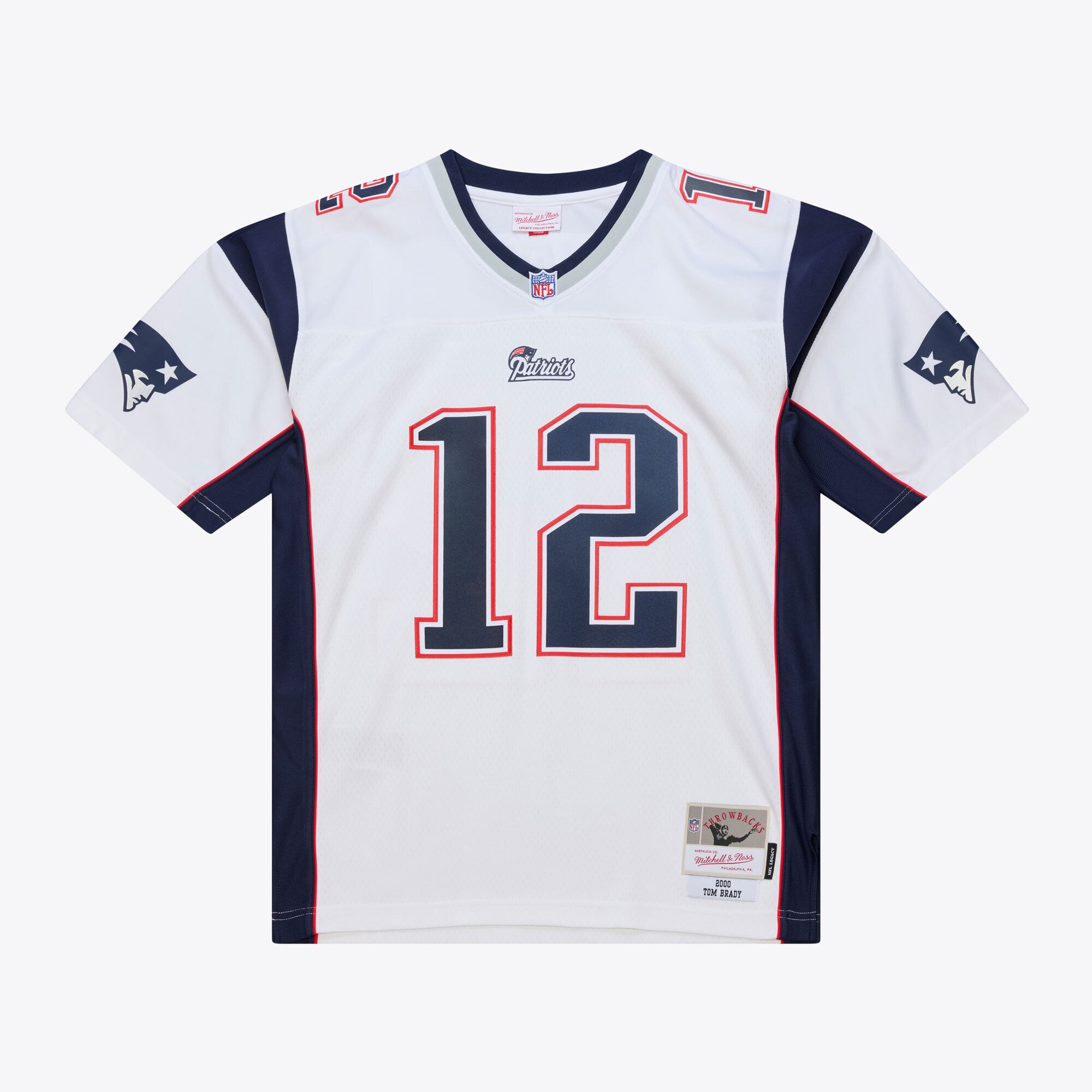 Tom Brady New England Patriots 2000 Legacy Jersey - White - Image 2
