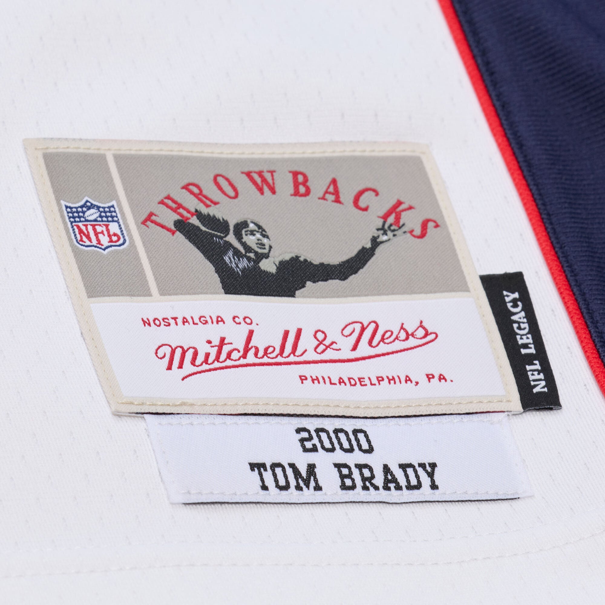 Tom Brady New England Patriots 2000 Legacy Jersey - White - Image 7