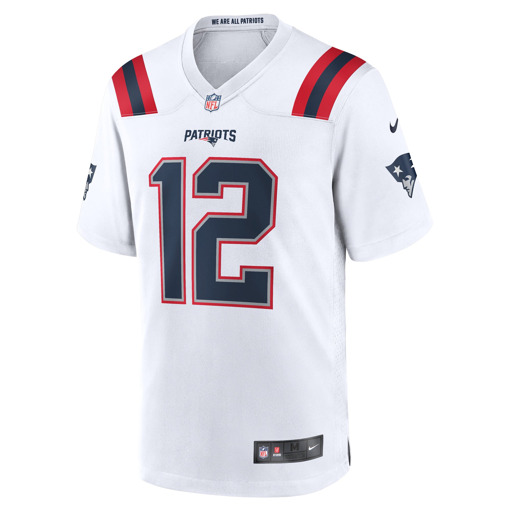 Tom Brady New England Patriots Retired Player Alternate Game Jersey - White - Image 3