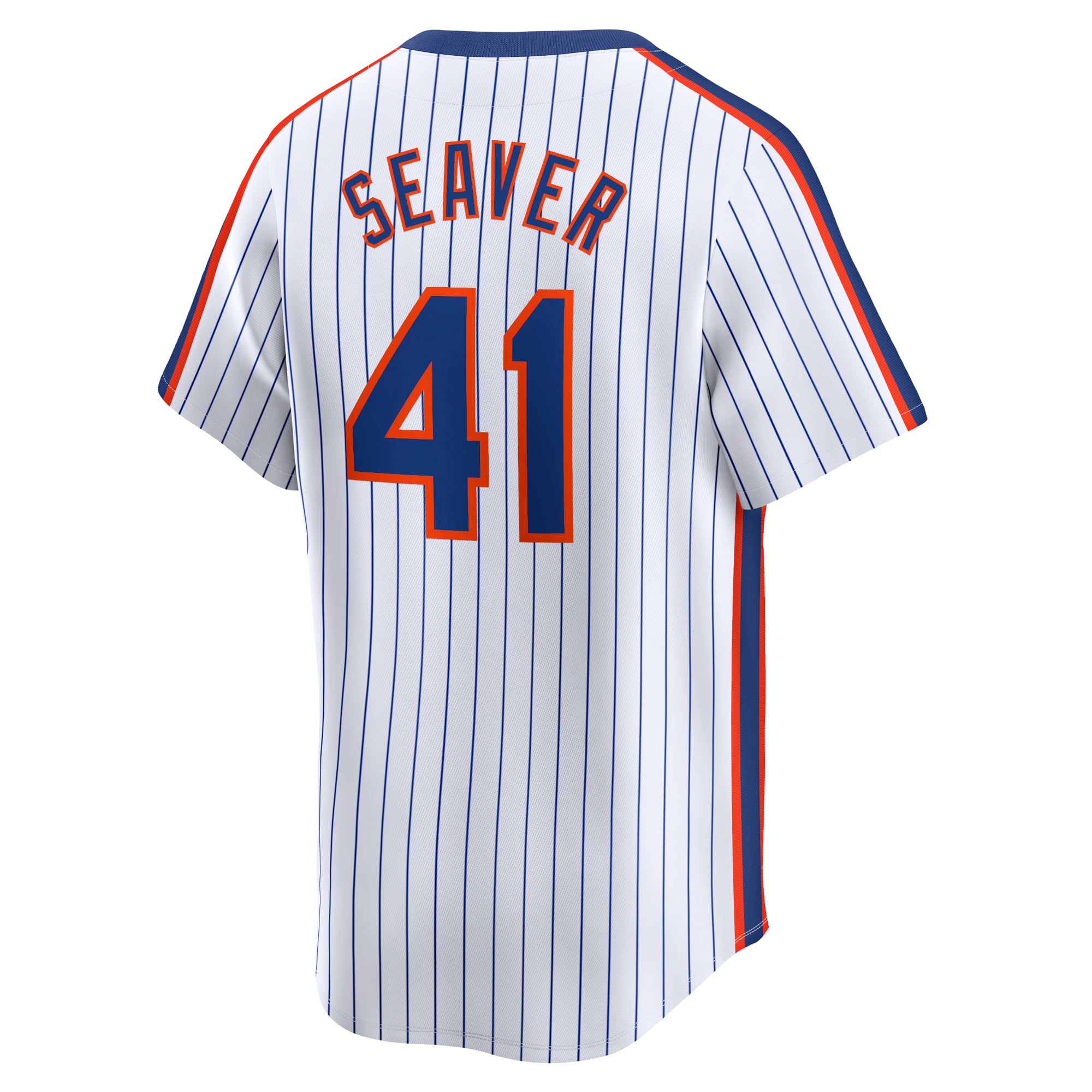 Tom Seaver New York Mets Throwback Cooperstown Limited Jersey - White - Image 4
