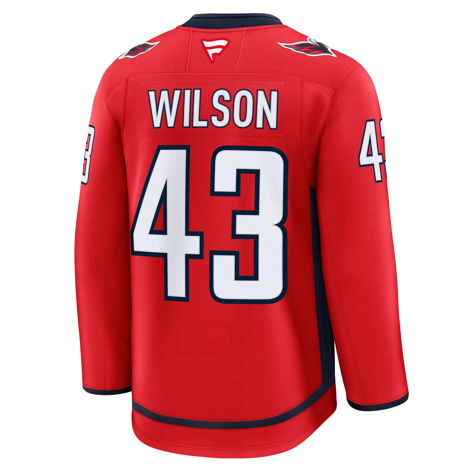 Tom Wilson Washington Capitals Home Premium Jersey - Red - Image 4