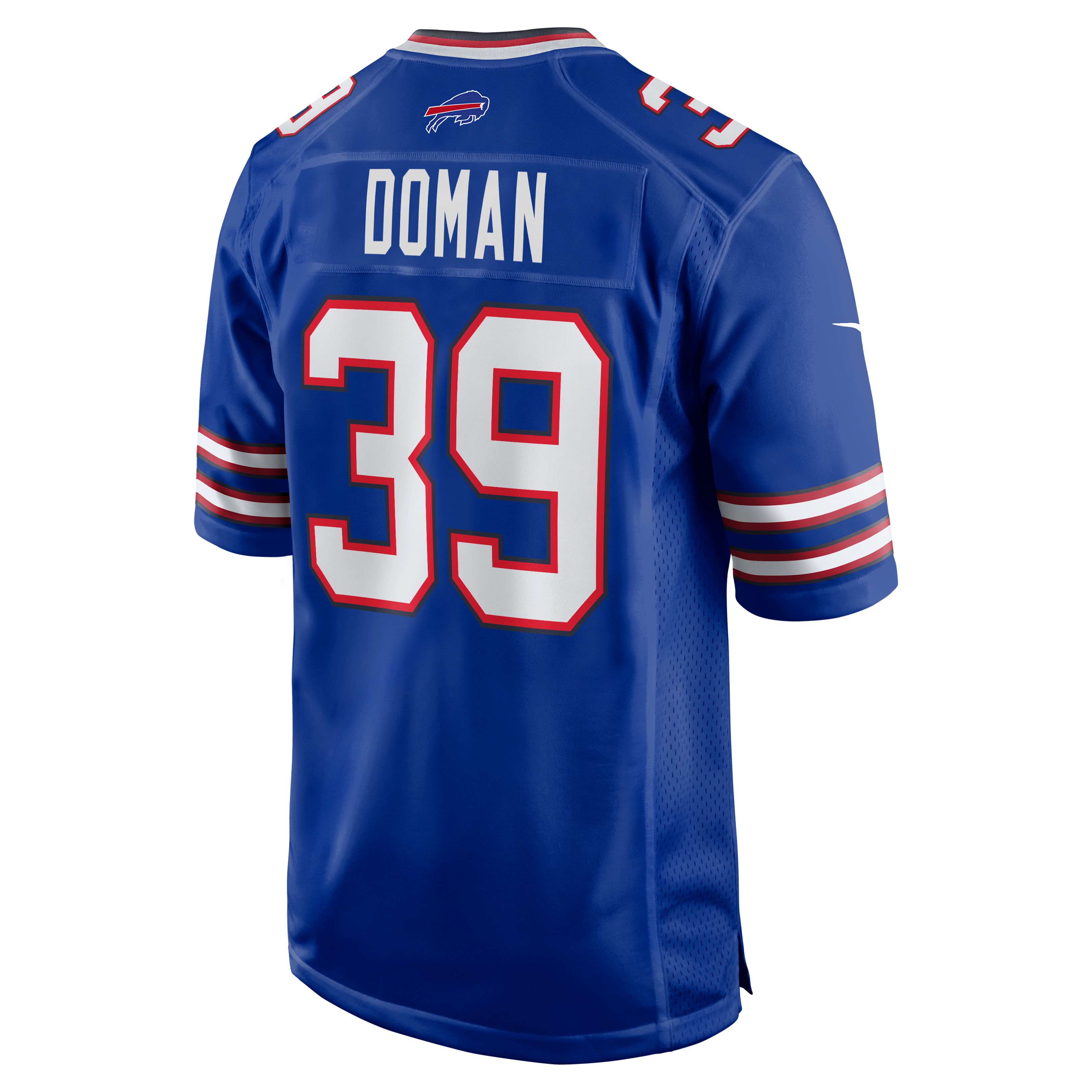 Tommy Doman Buffalo Bills Team Game Jersey - Royal - Image 6