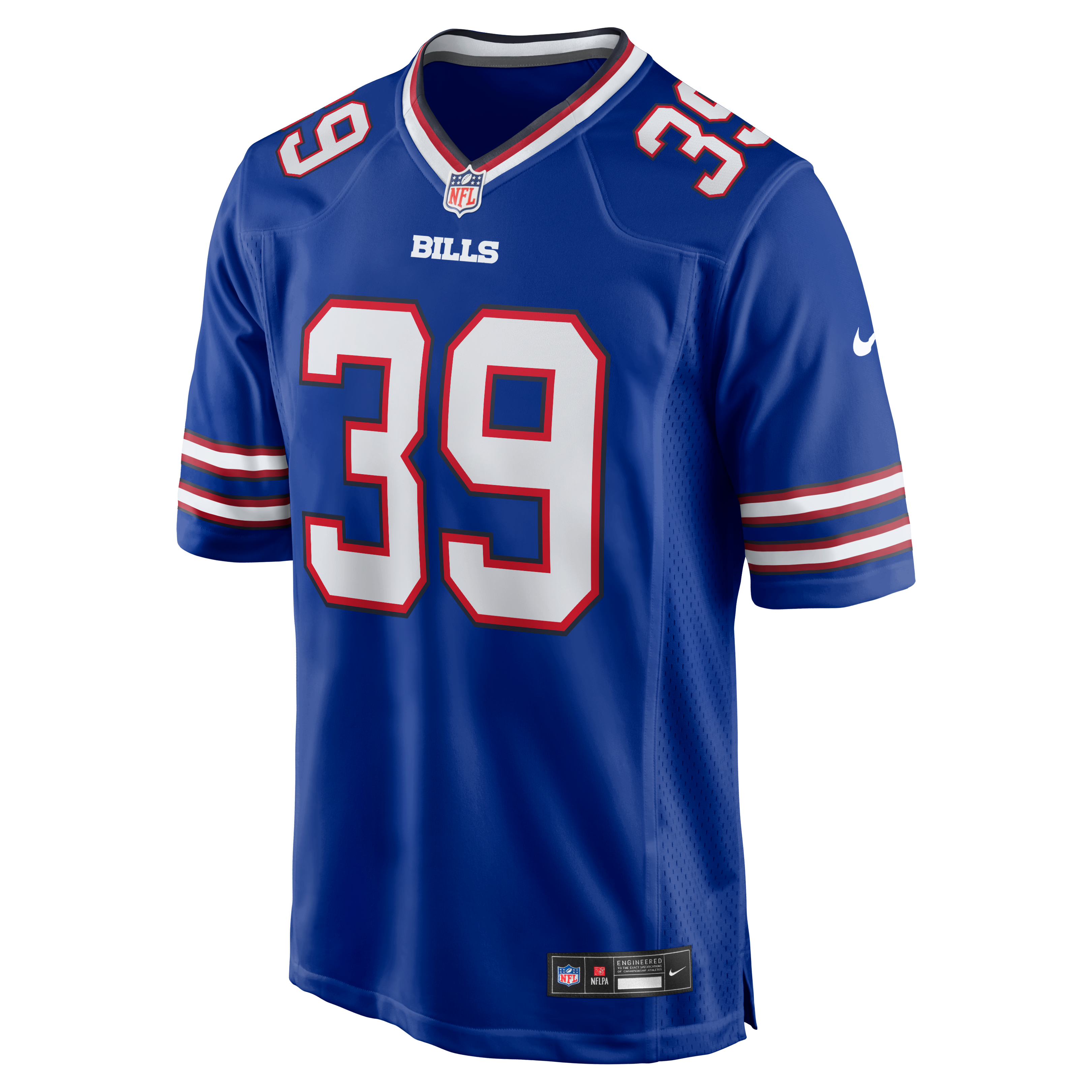 Tommy Doman Buffalo Bills Team Game Jersey - Royal - Image 5