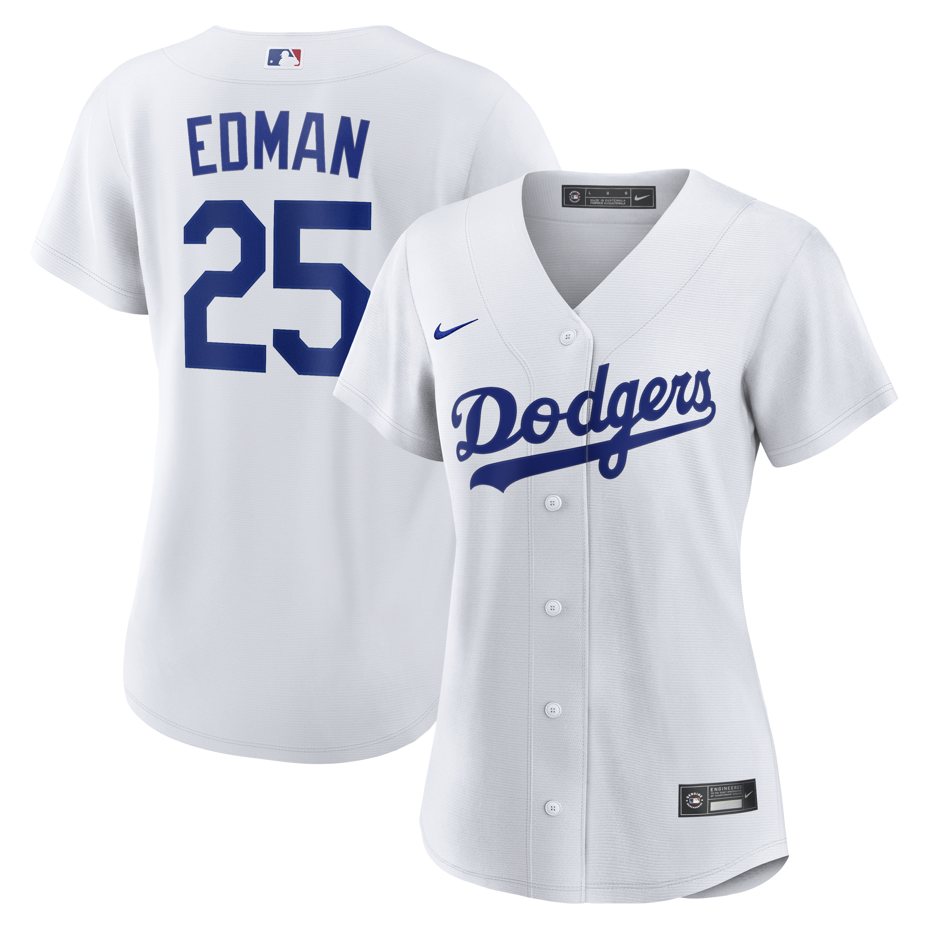 Tommy Edman Los Angeles Dodgers Women's Home Jersey - White
