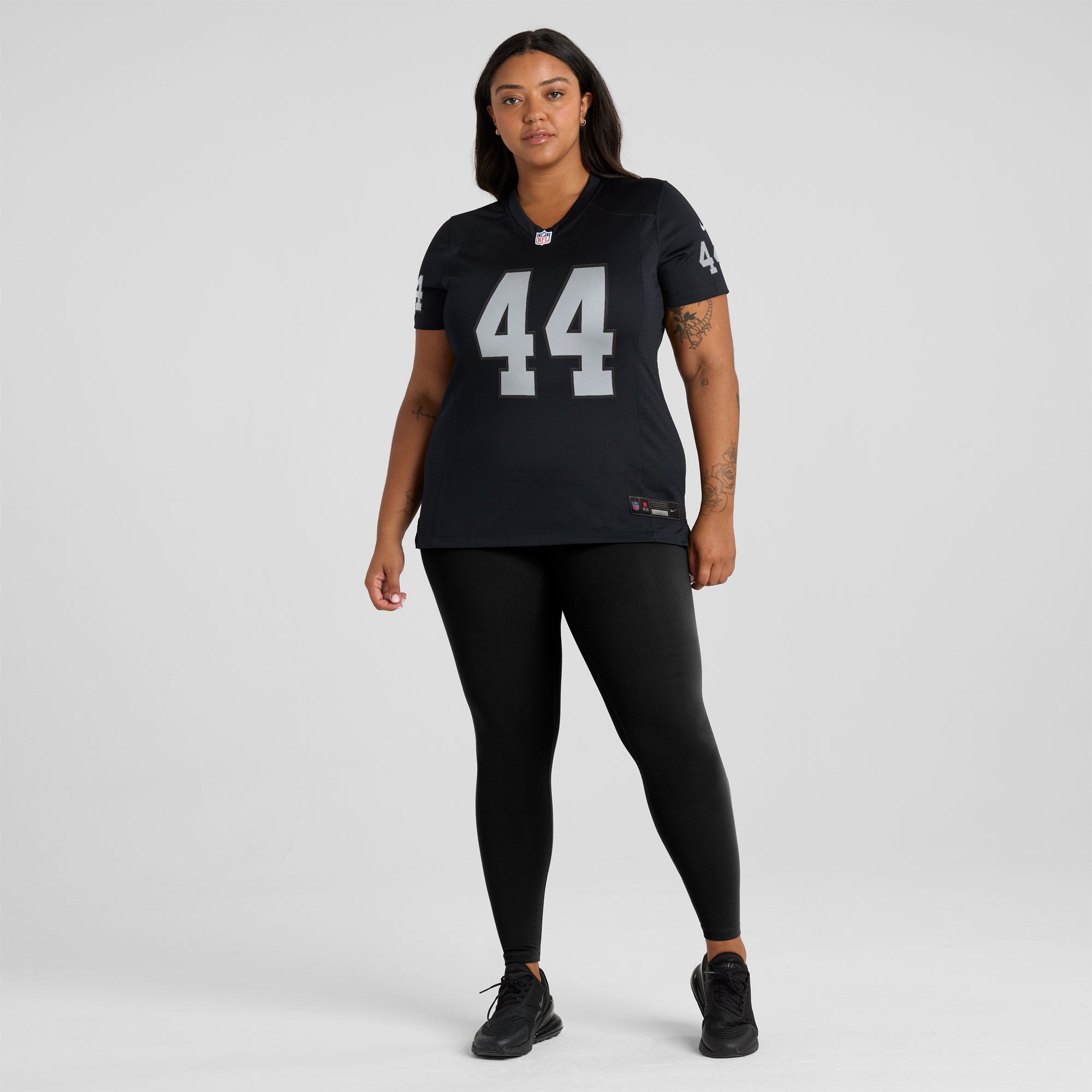 Tommy Eichenberg Las Vegas Raiders Women's Team Game Jersey - Black - Image 7