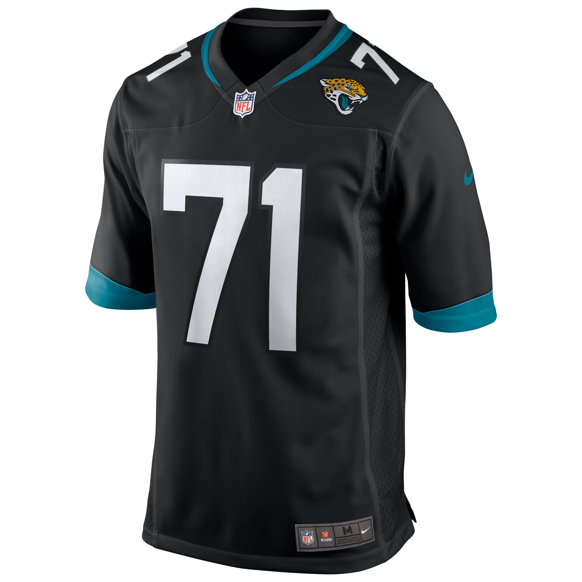 Tony Boselli Jacksonville Jaguars Retired Player Alternate Game Jersey - Black - Image 3