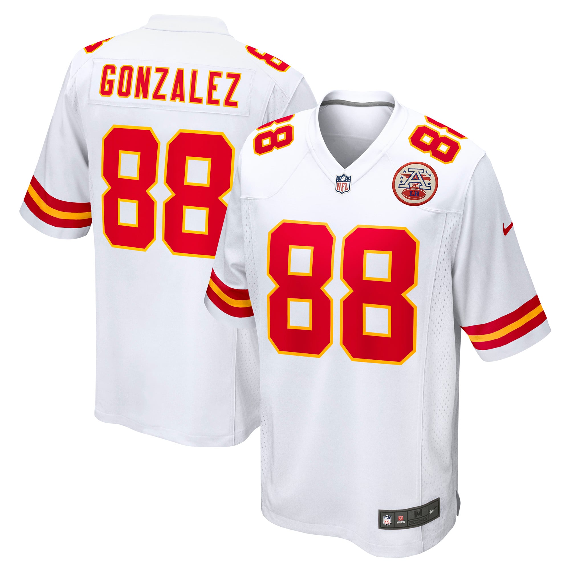 Tony Gonzalez Kansas City Chiefs Game Retired Player Jersey - White - Image 2
